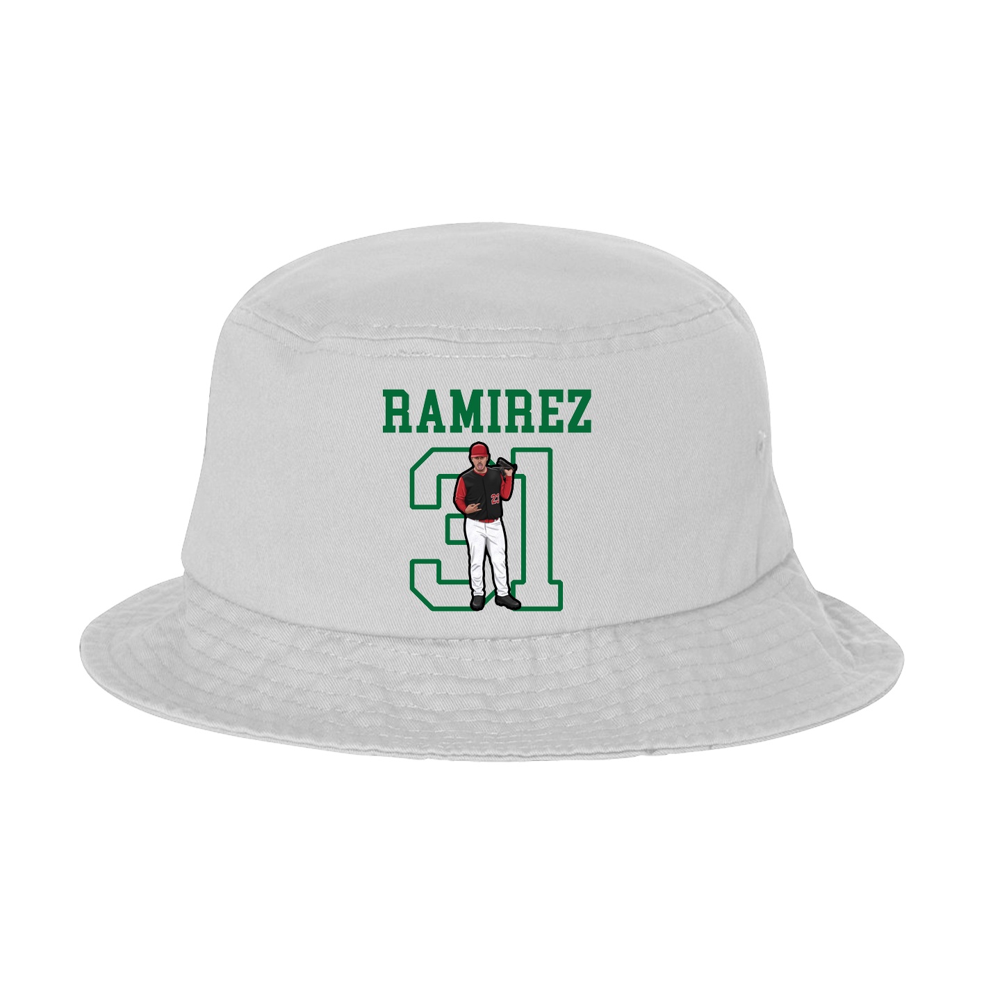 Bucket Cap — Shirsey in White