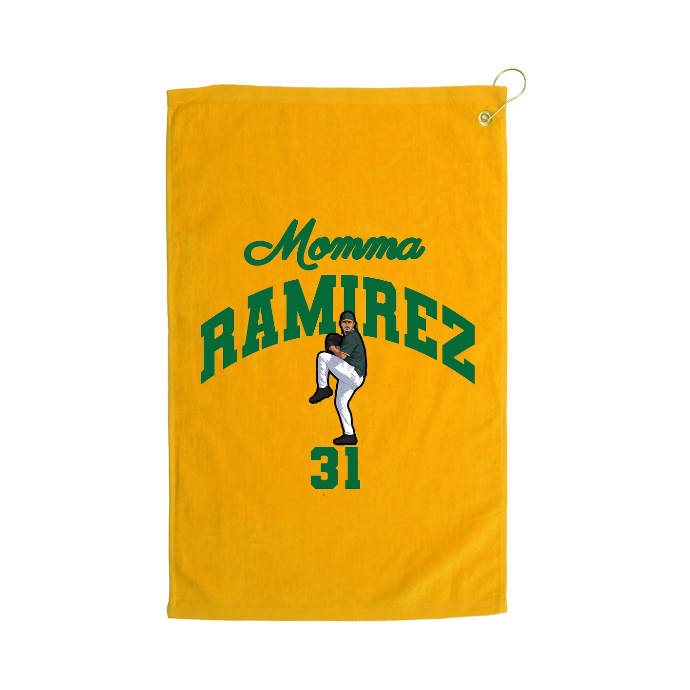 Golf Towel — Mothers Day Arch in Gold