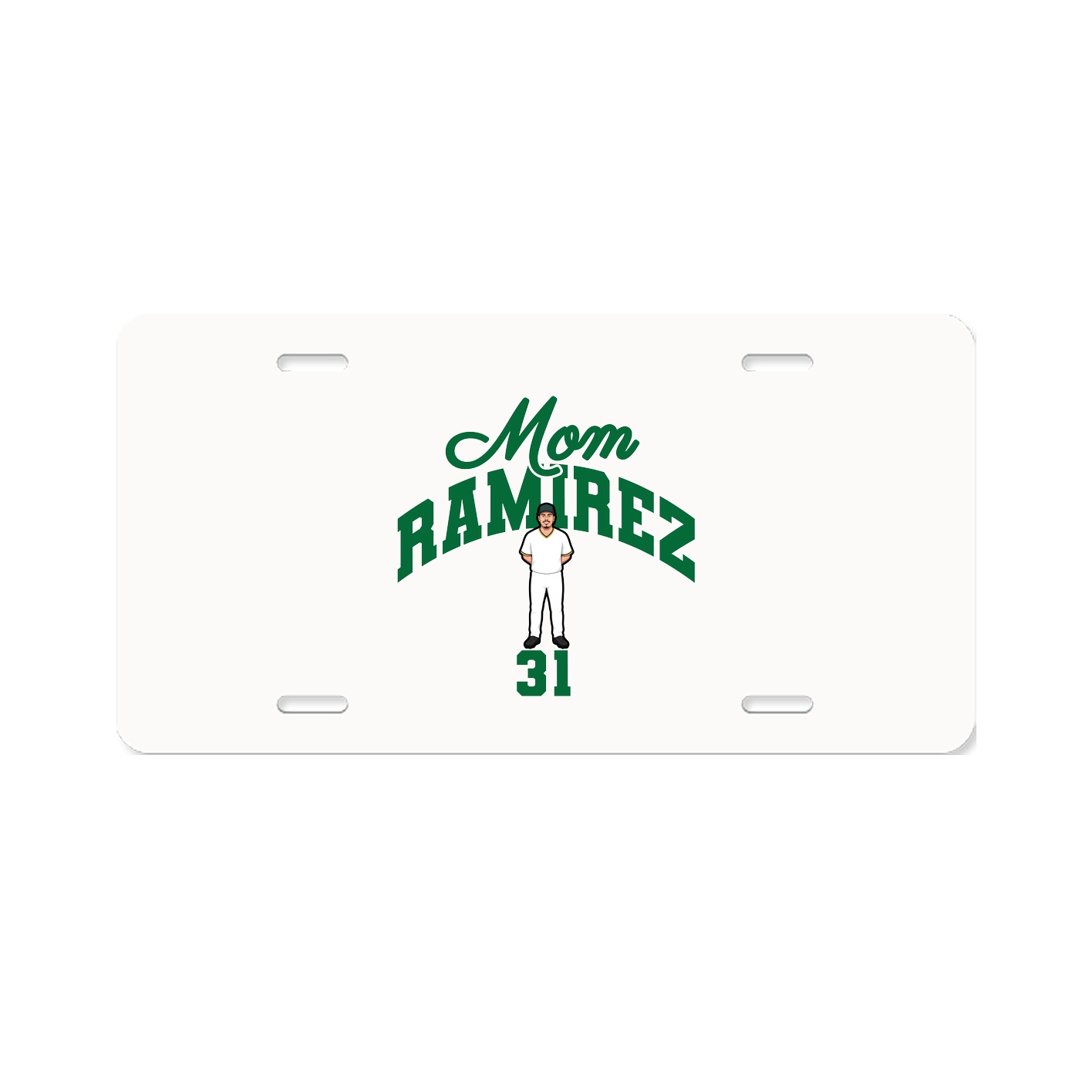License Plate — Mothers Day Arch in Classic