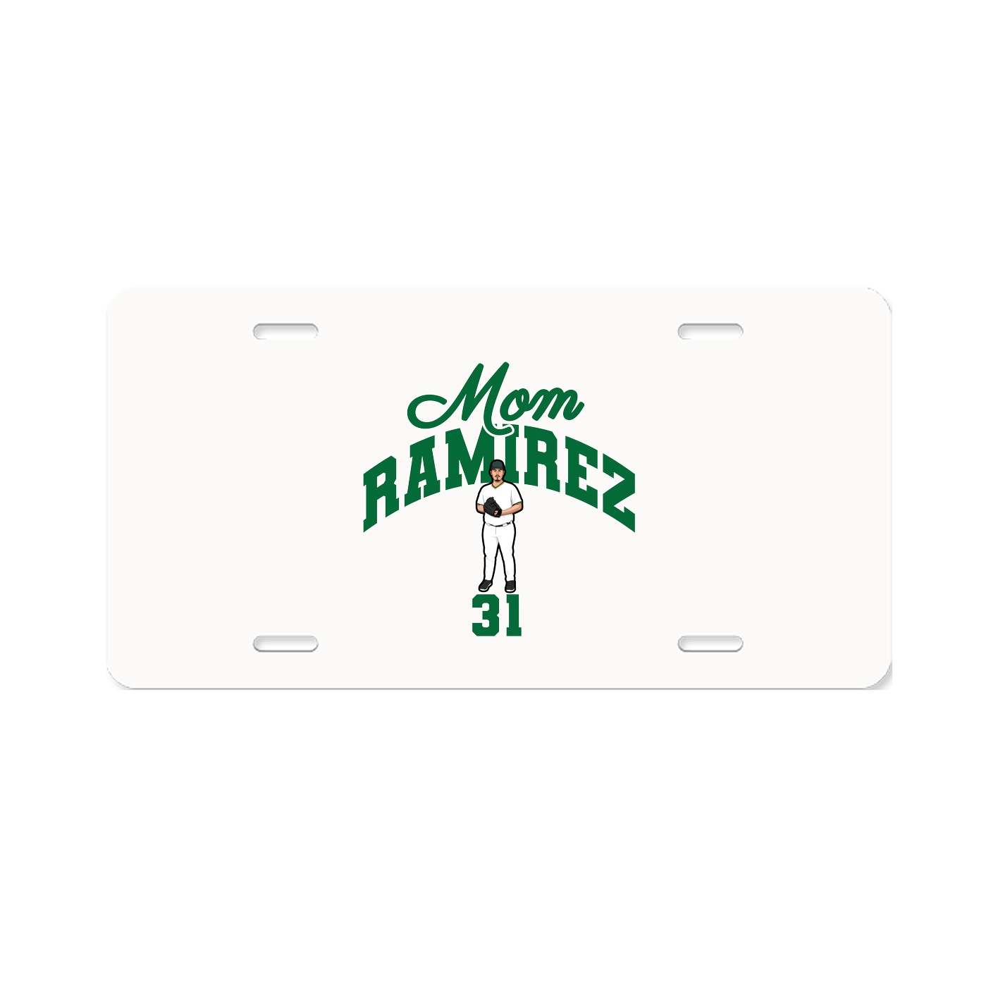License Plate — Mothers Day Arch in Classic