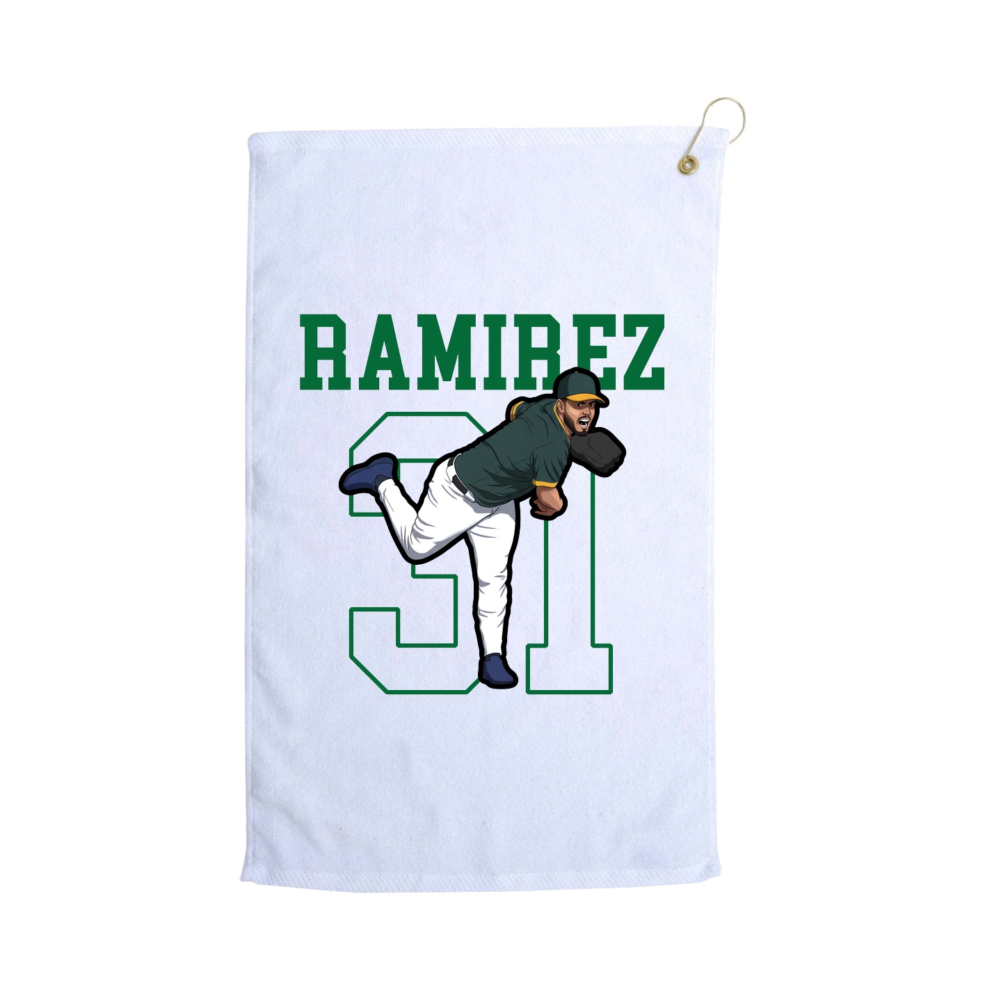 Golf Towel — Shirsey in White