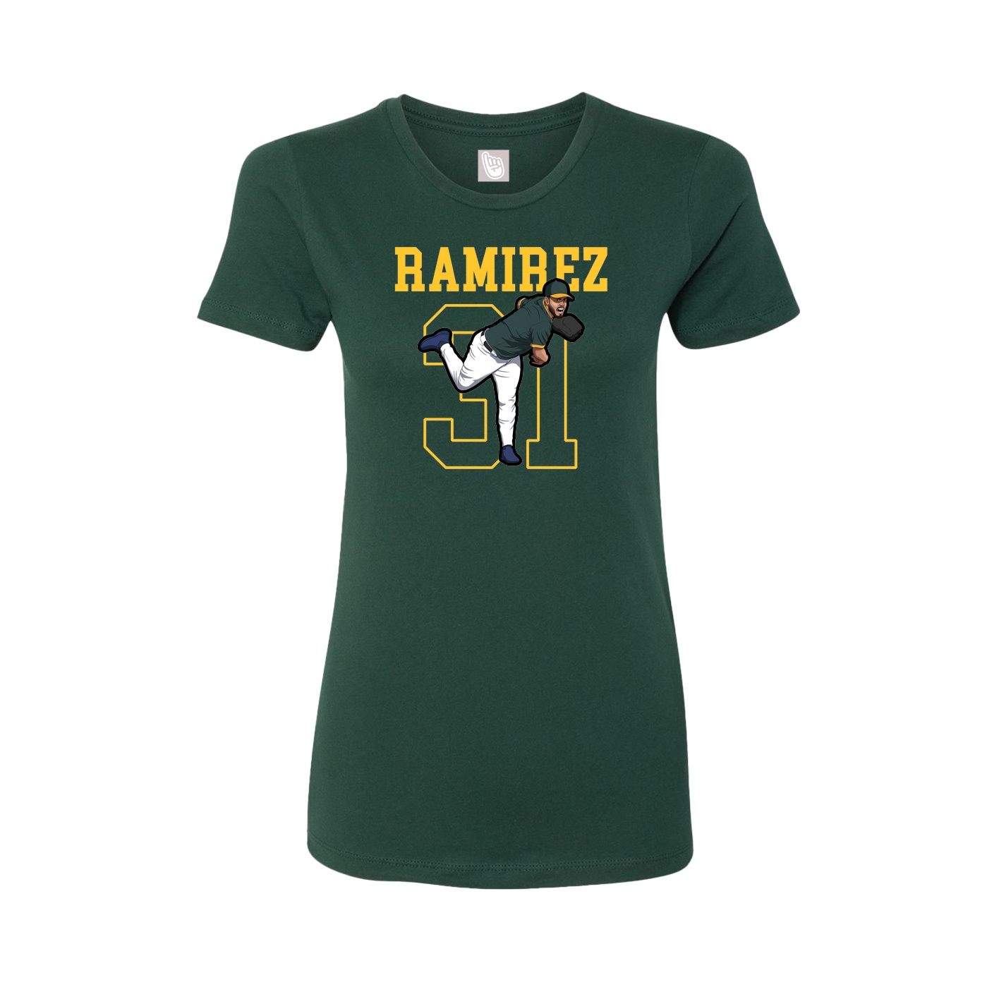 Fitted Women's Tee — Shirsey in Green