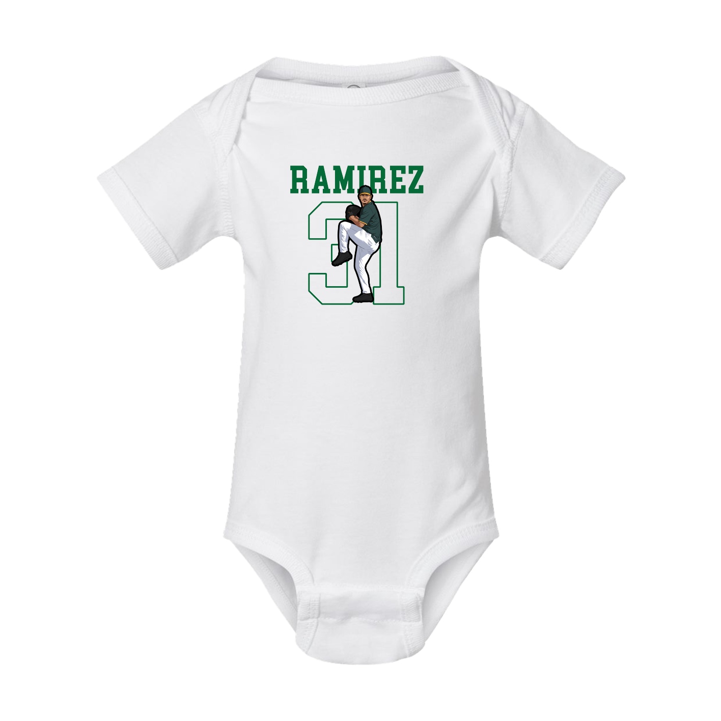 Baby Onesie — Shirsey in White