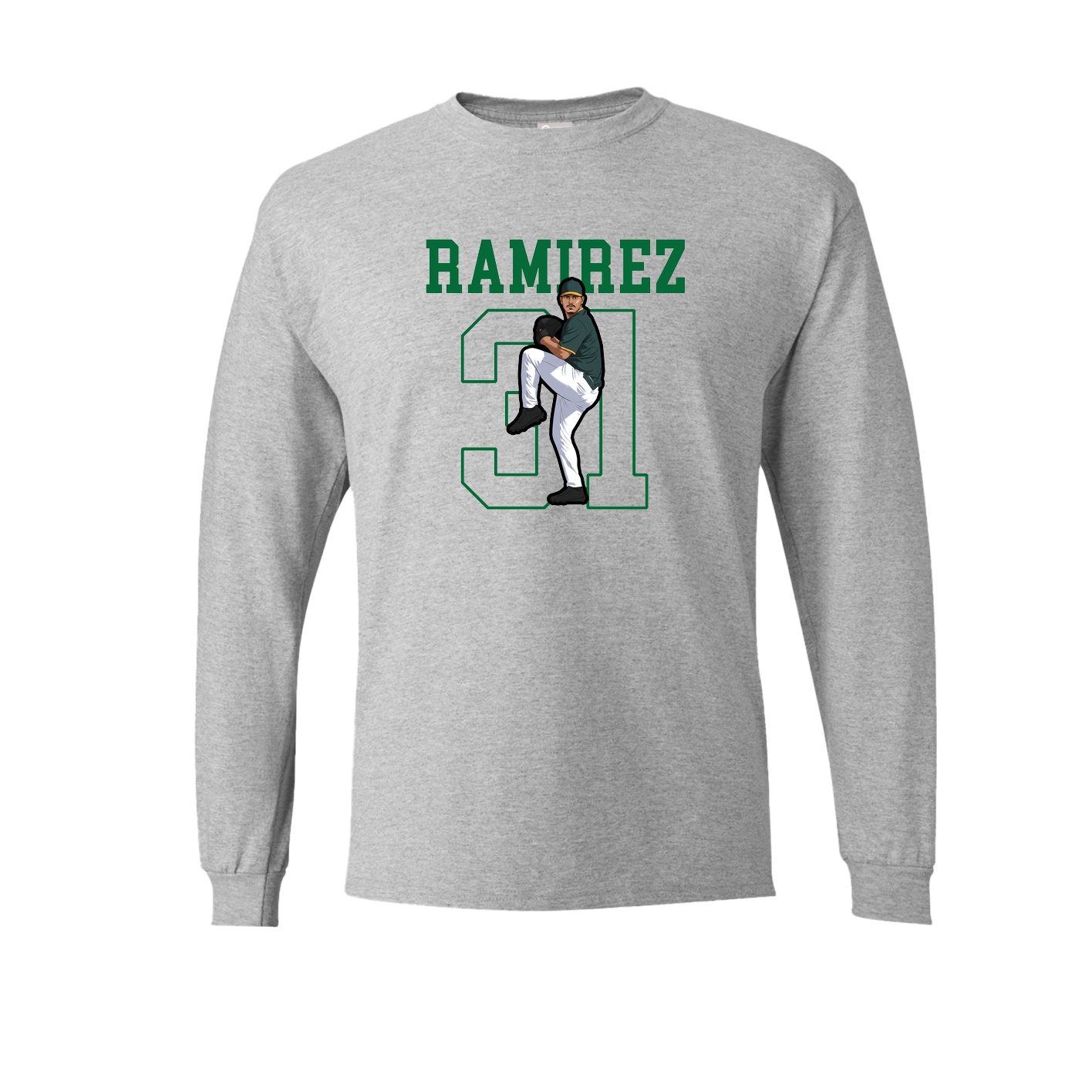Long Sleeve Tee — Shirsey in Grey