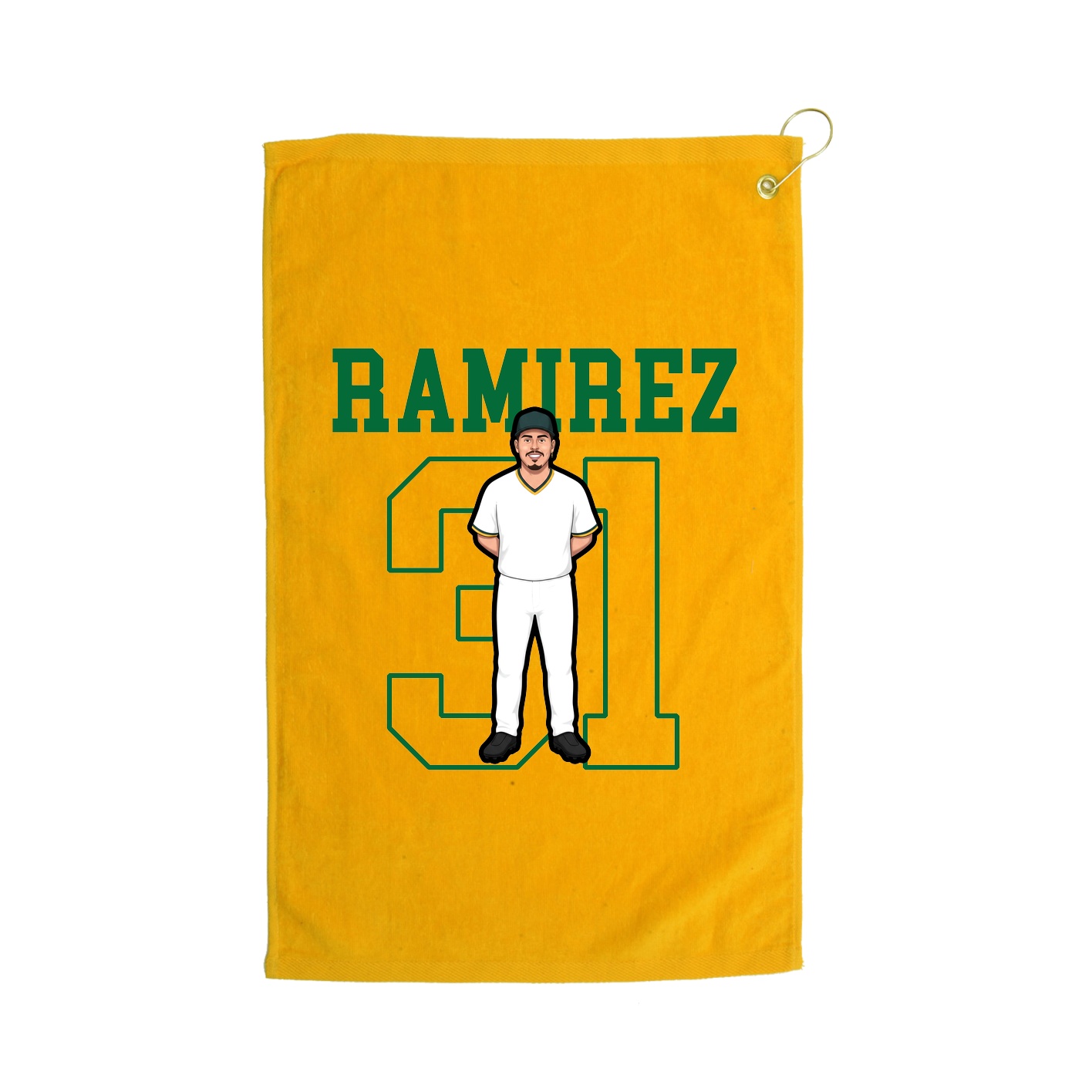 Golf Towel — Shirsey in Gold