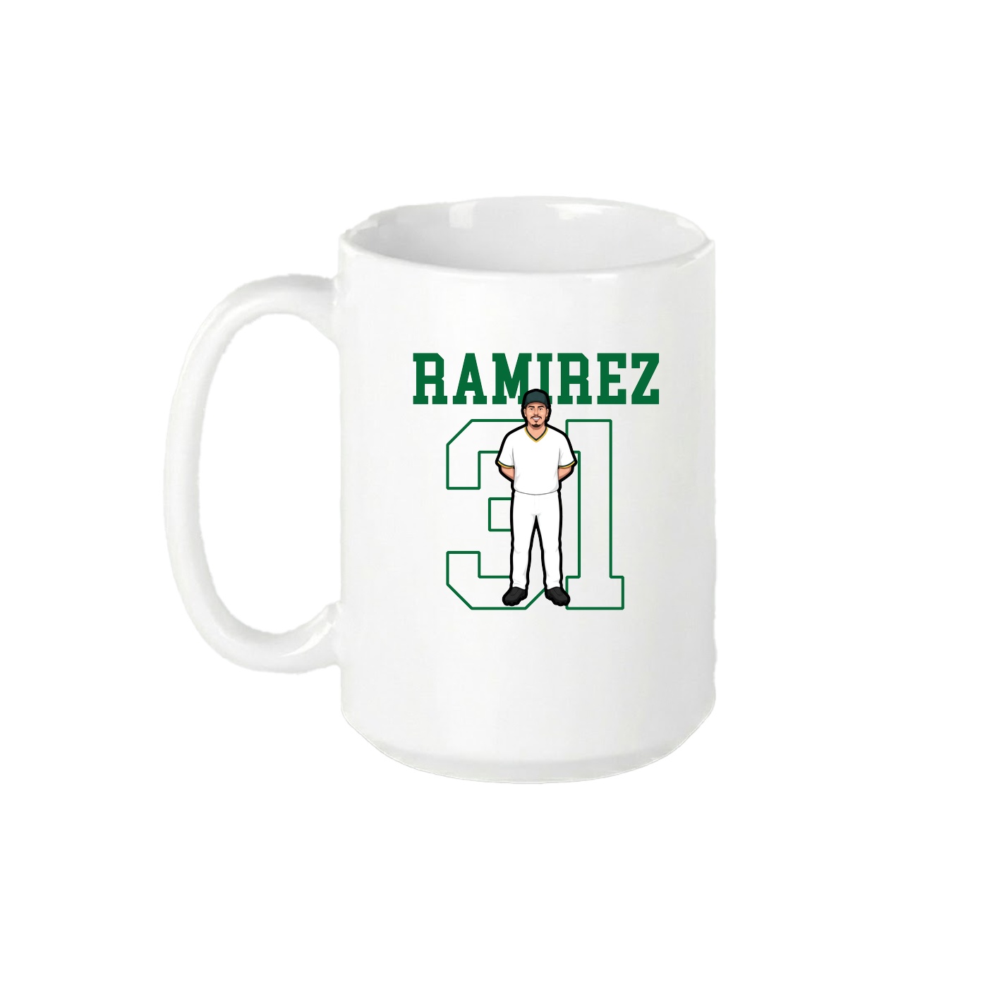 15oz Coffee Mug — Shirsey in White