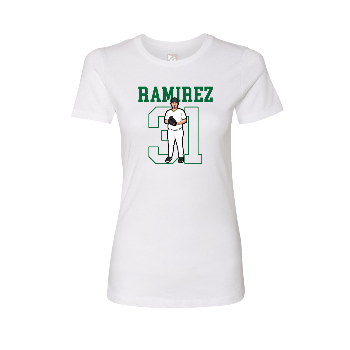 Fitted Women's Tee — Shirsey in White