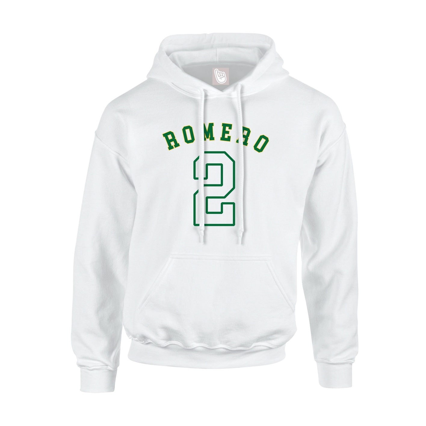 Hoodie — Shirsey Arch in White