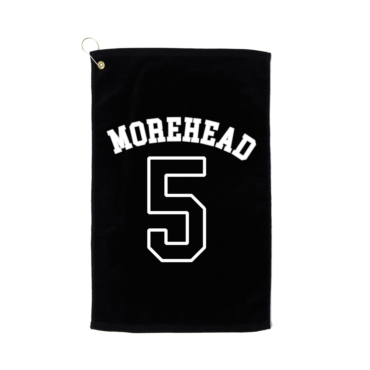 Golf Towel — Shirsey Arch in Black