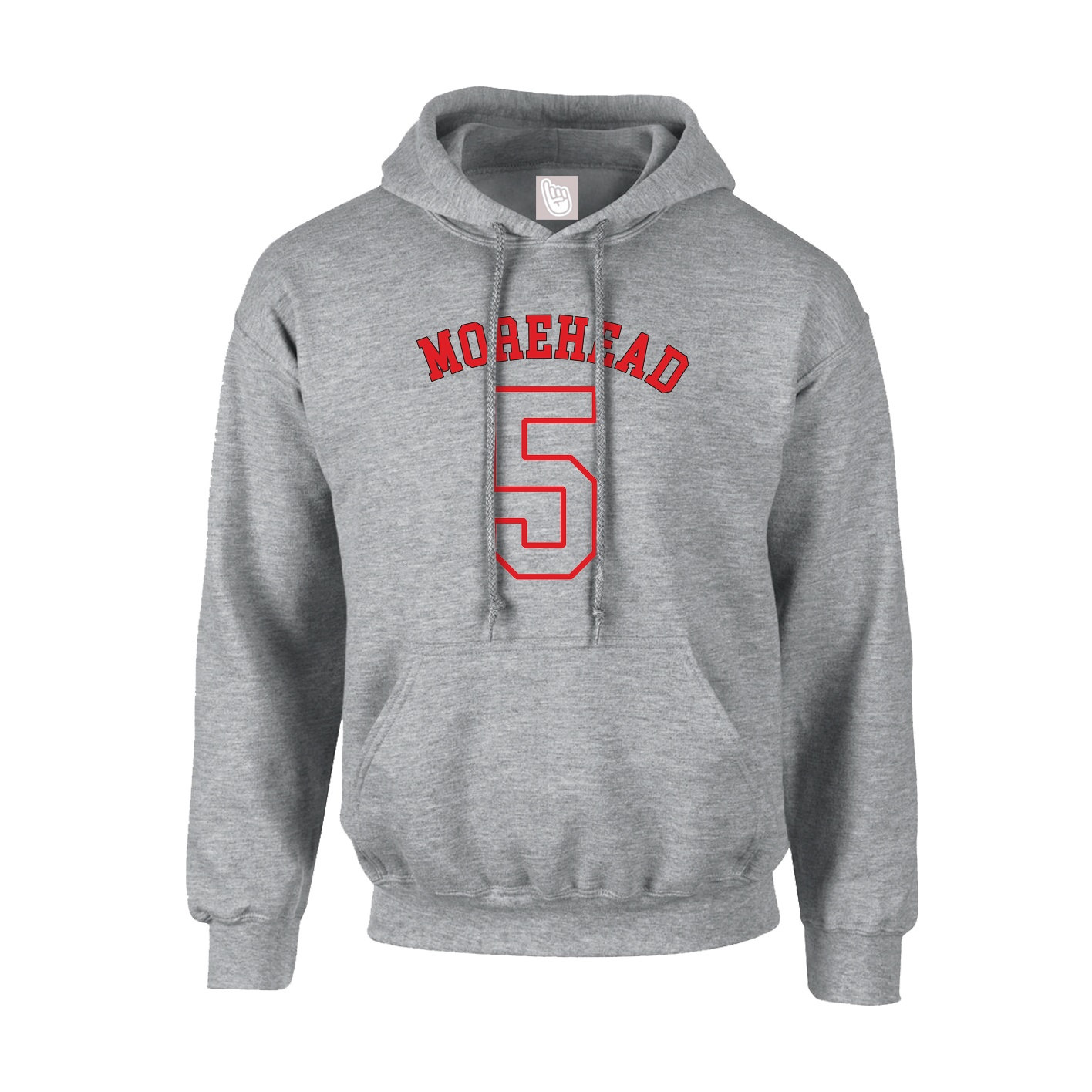Youth Hoodie — Shirsey Arch in Grey