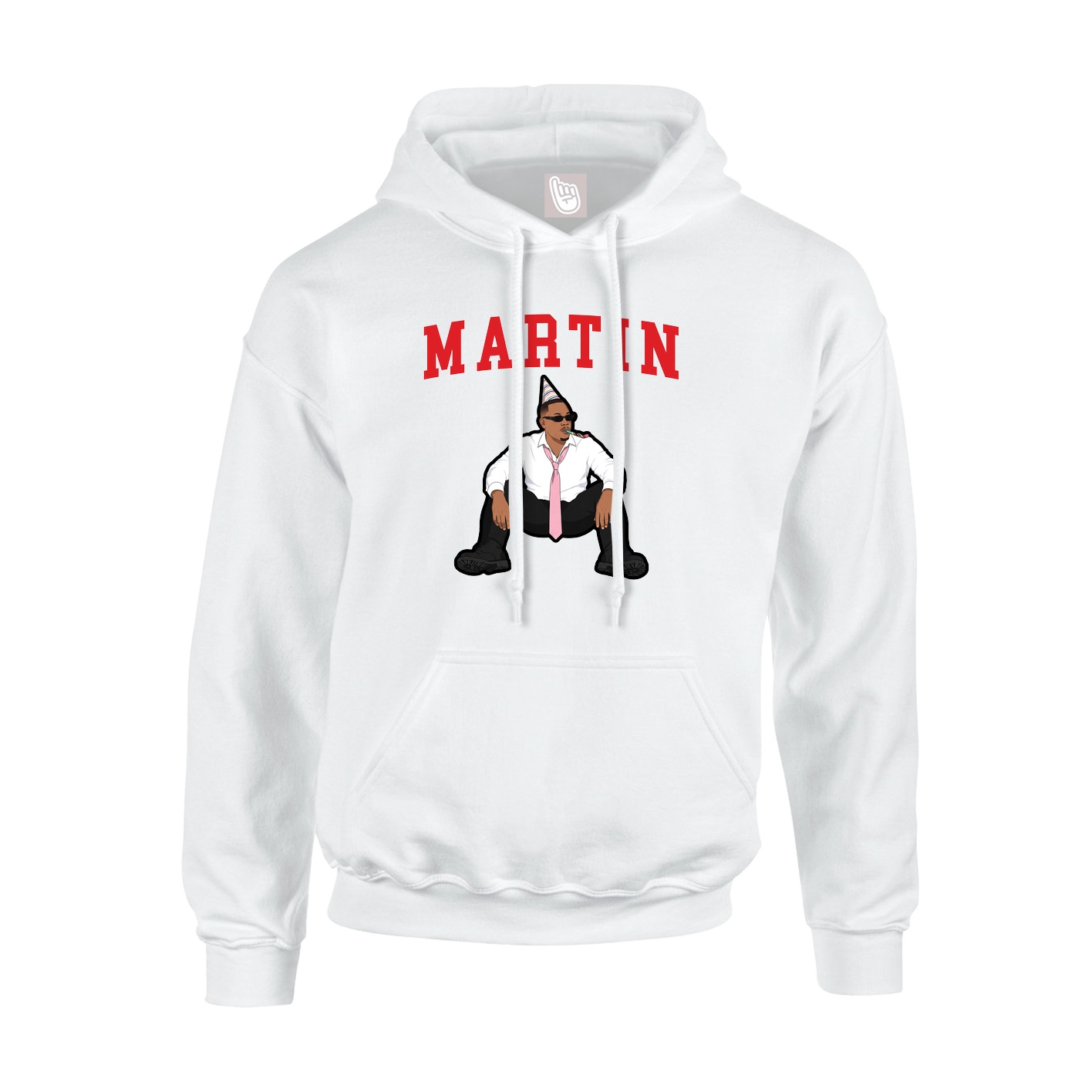 Youth Hoodie — Shirsey in White