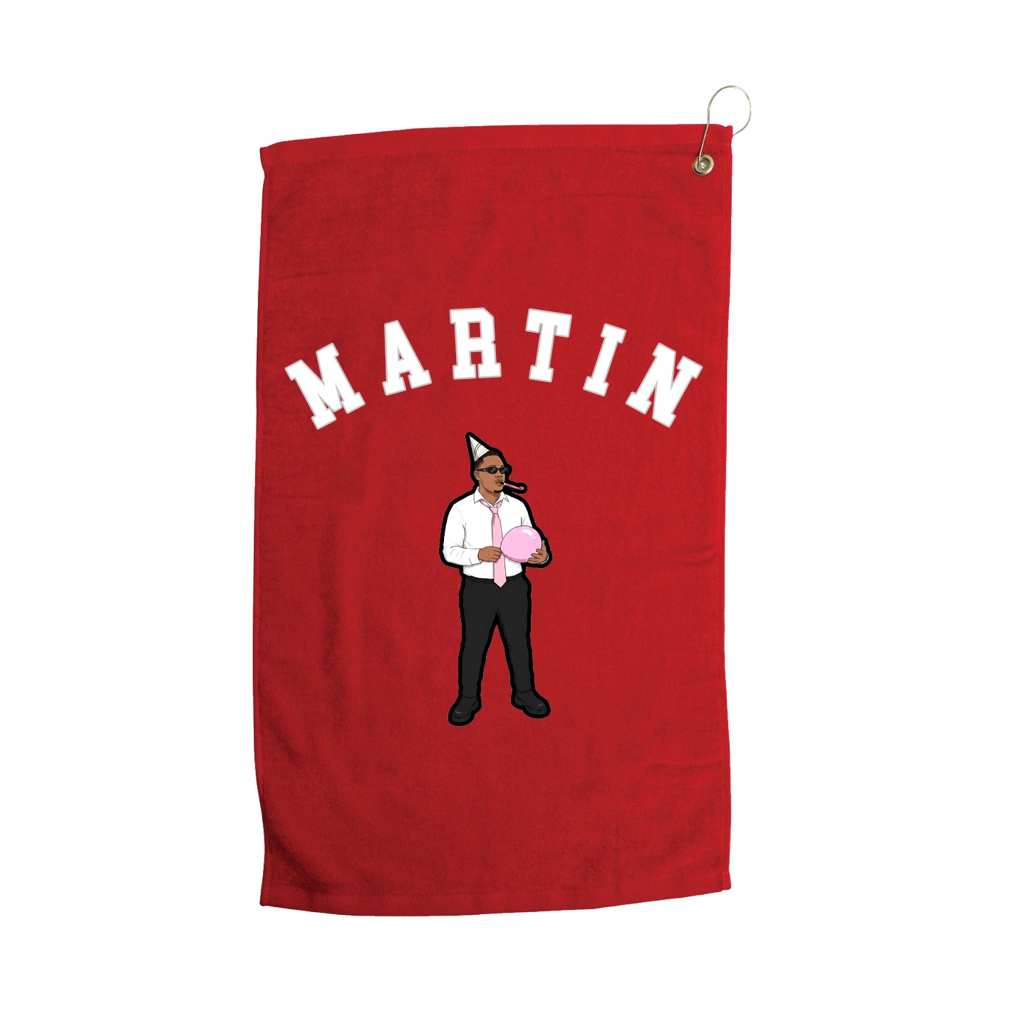 Golf Towel — Shirsey Arch in Red