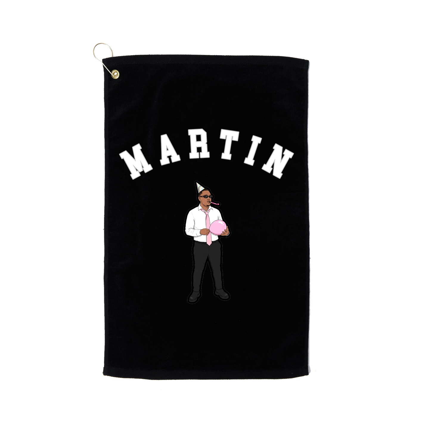 Golf Towel — Shirsey Arch in Black