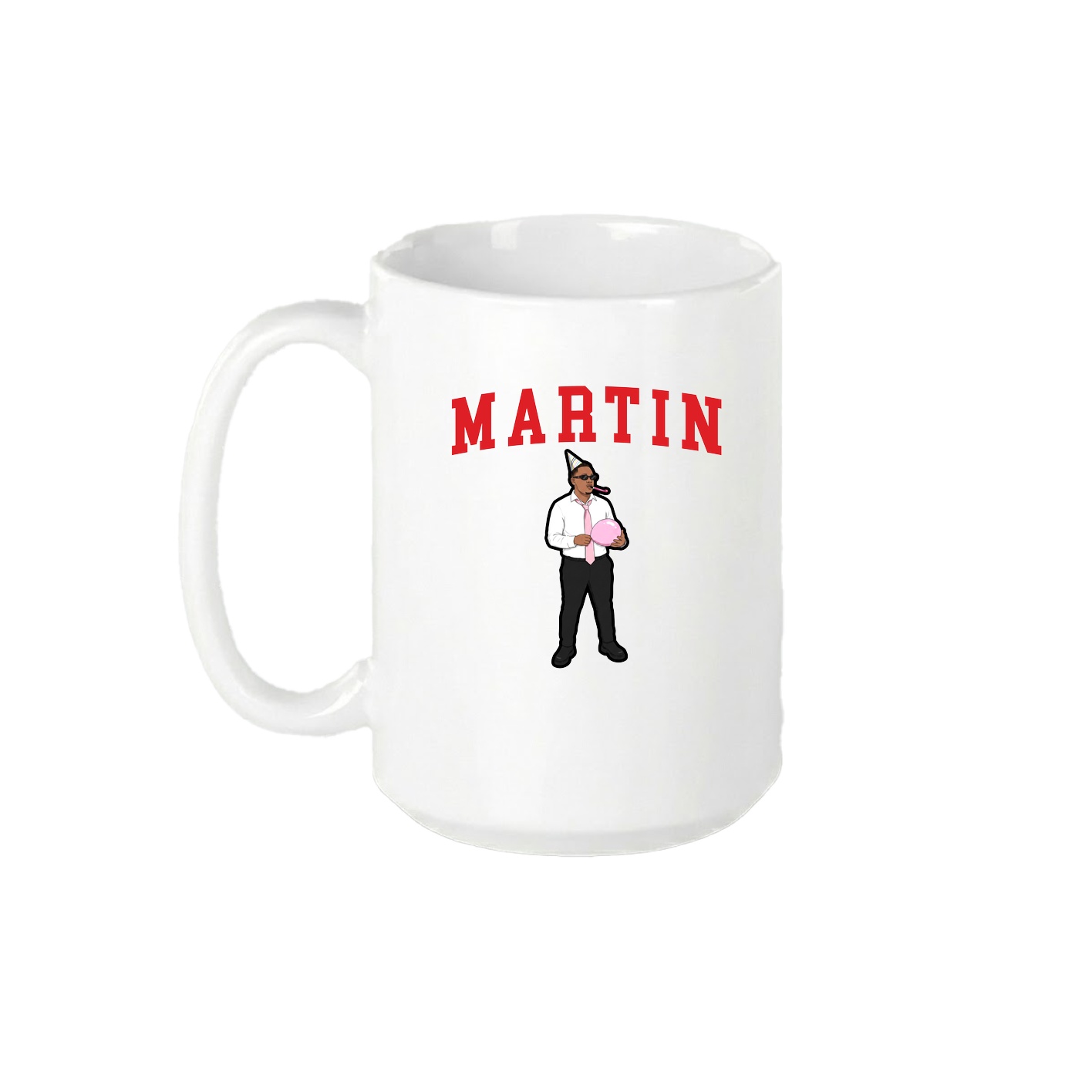 15oz Coffee Mug — Shirsey in White