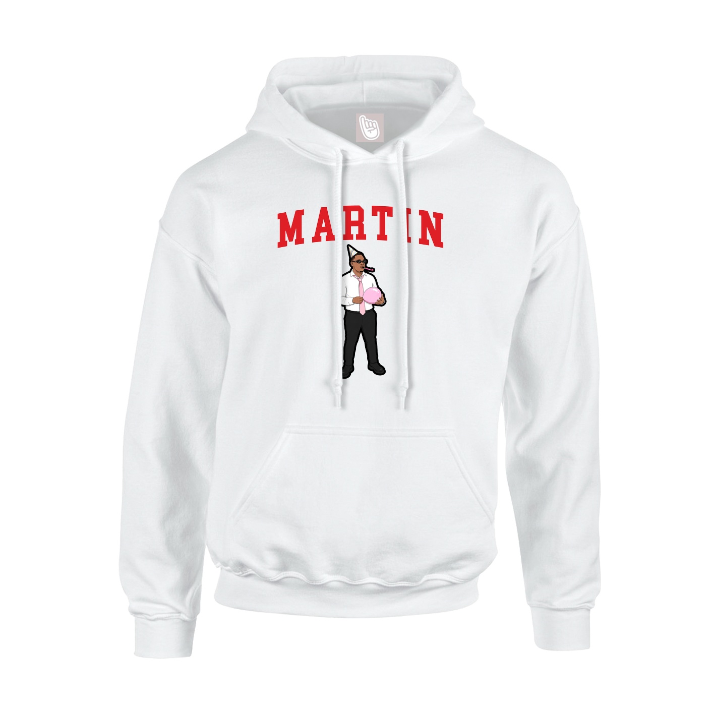 Youth Hoodie — Shirsey in White