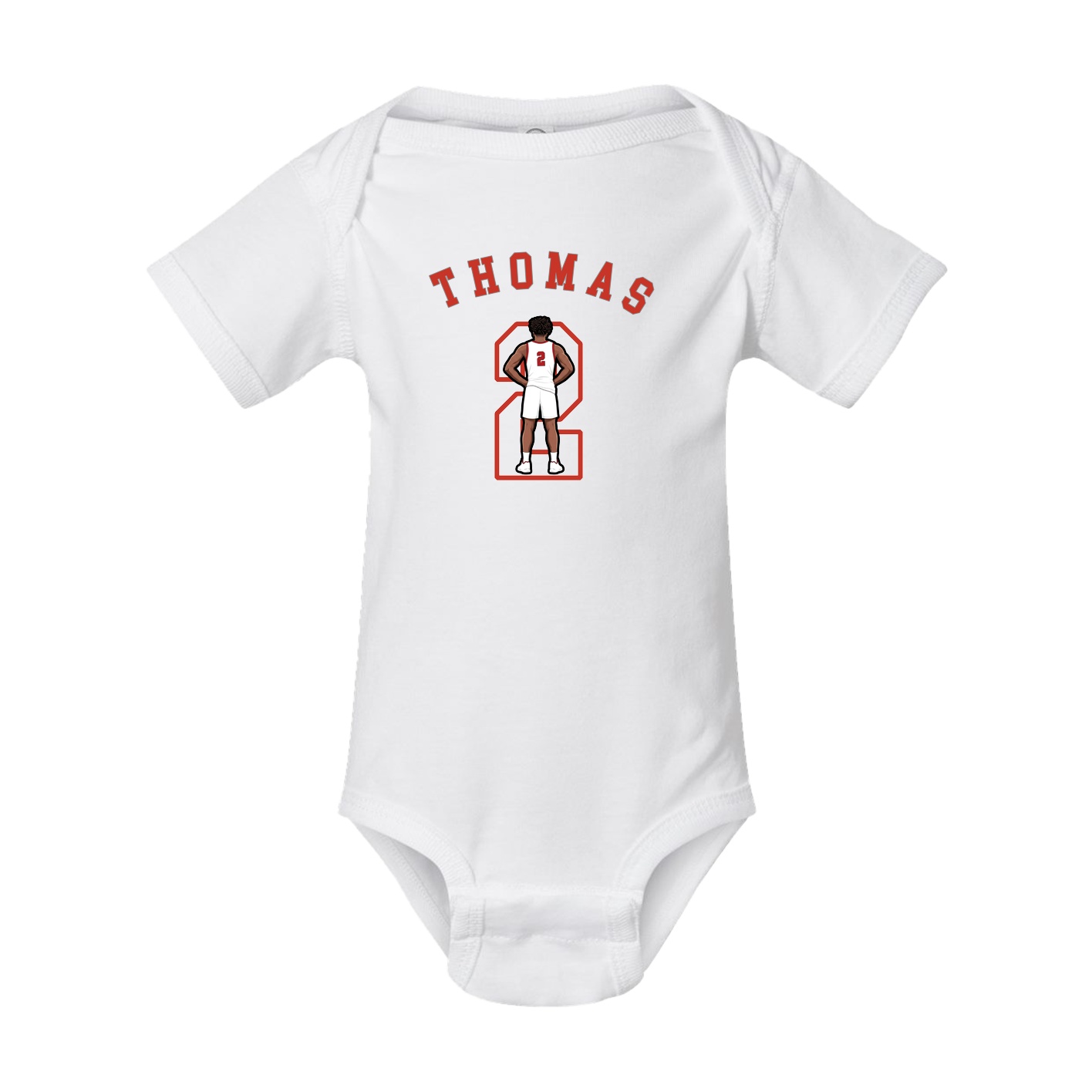 Baby Onesie — Shirsey Arch in White