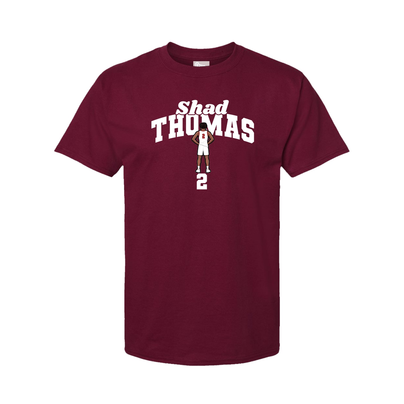 Tee — Signature Arch in Cardinal