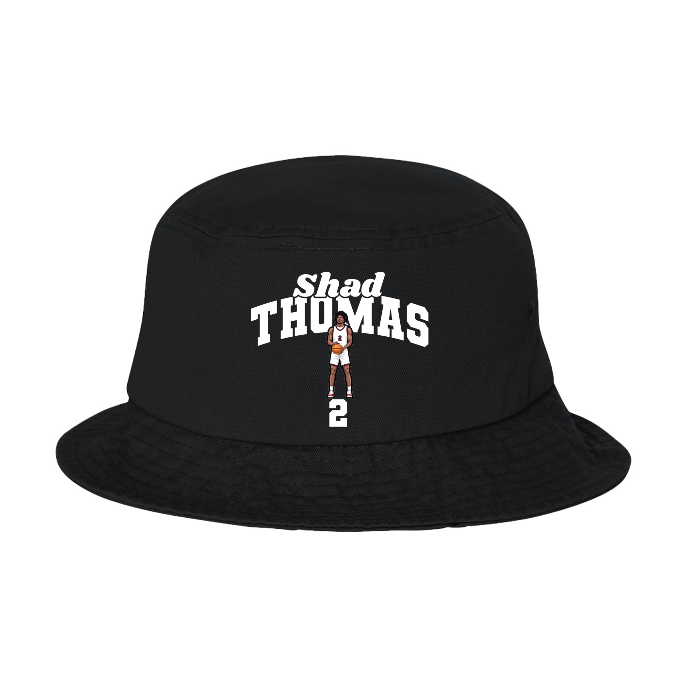 Bucket Cap — Signature Arch in Black