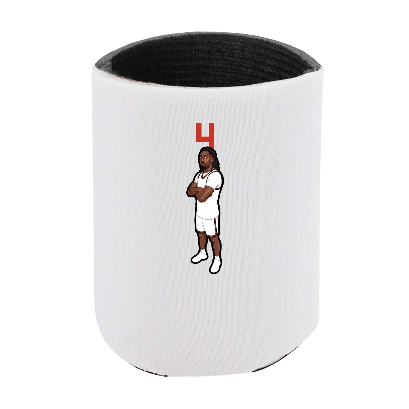 Can Holder — Number Top in White