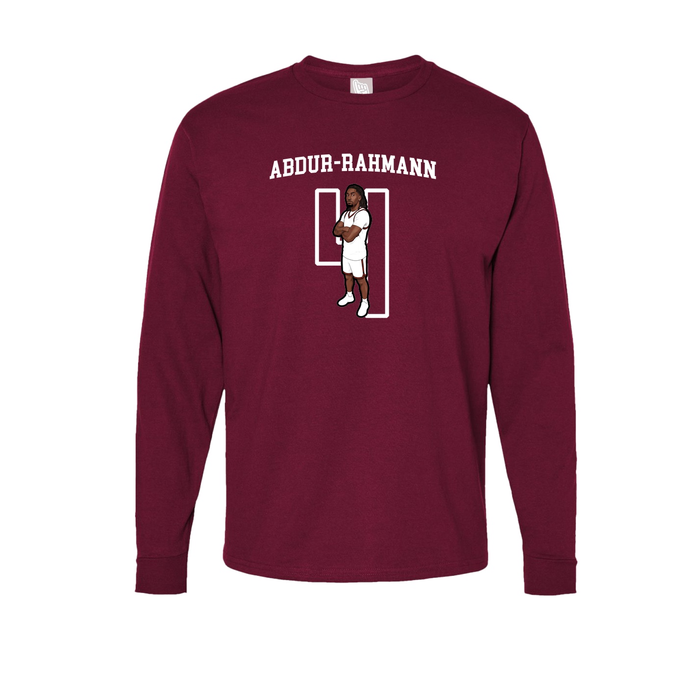 Long Sleeve Tee — Shirsey in Cardinal