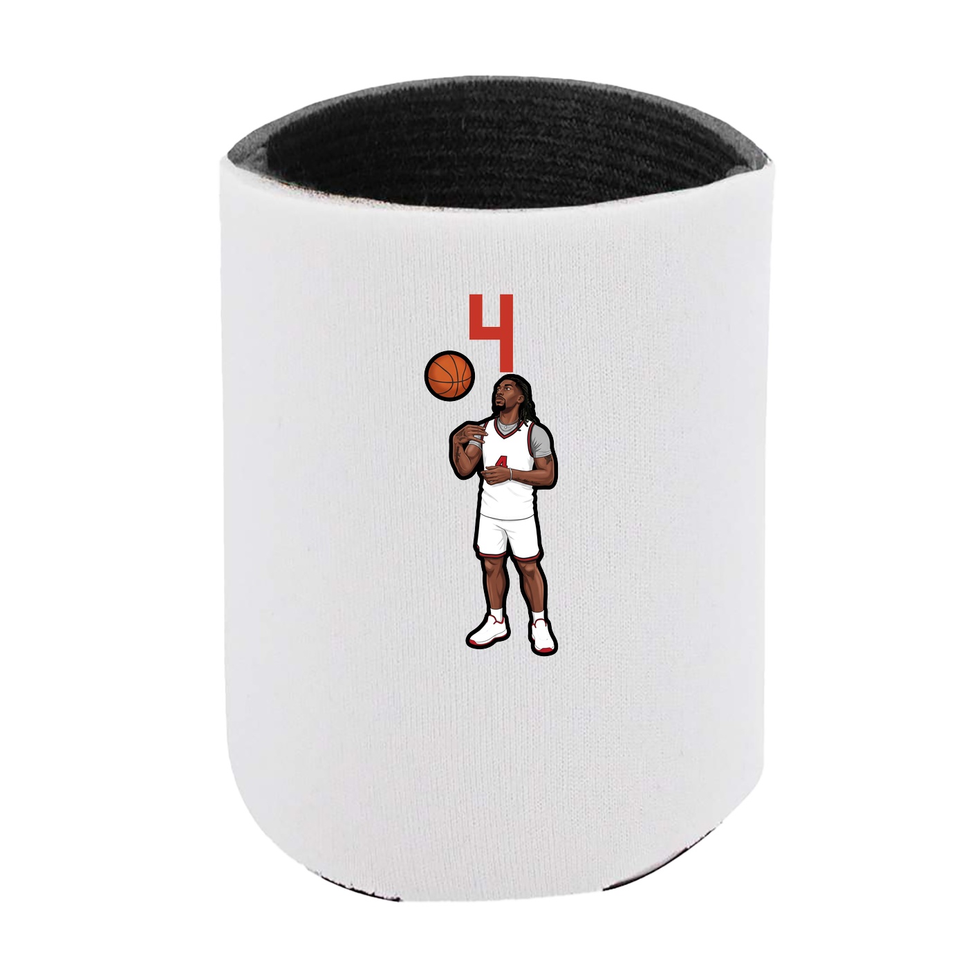 Can Holder — Number Top in White