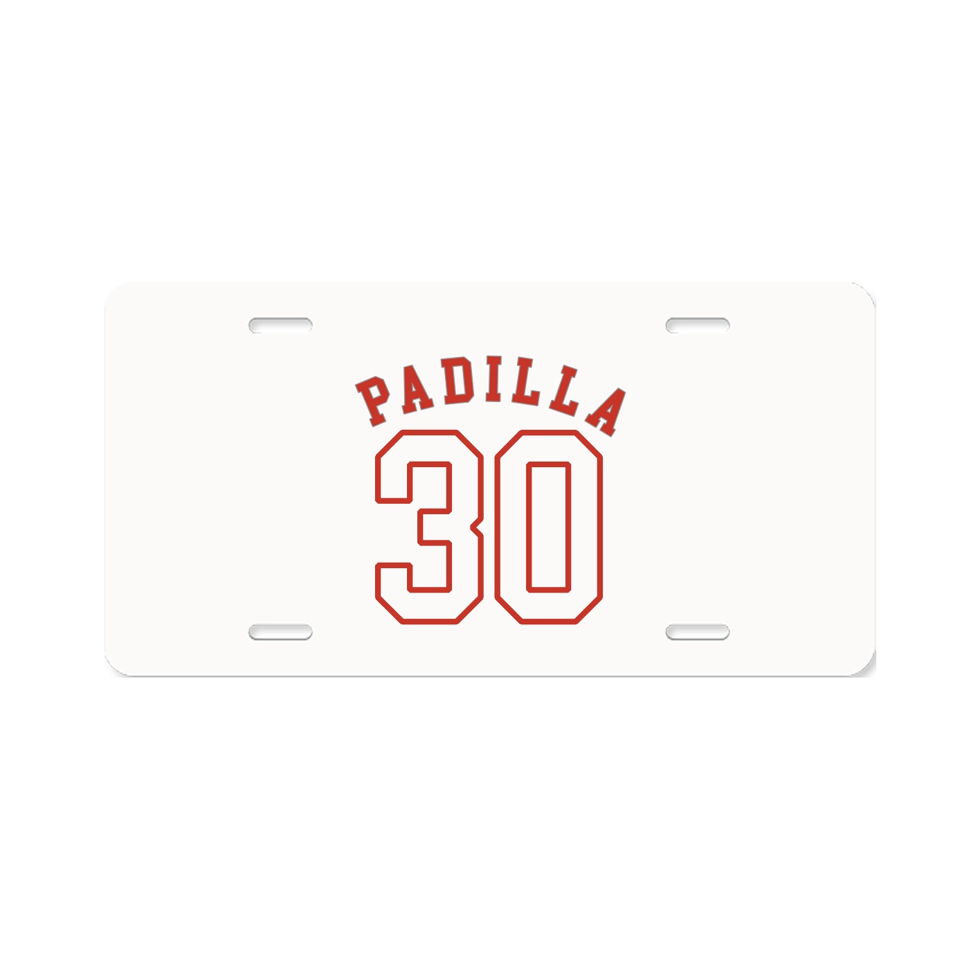 License Plate — Shirsey Arch in Classic