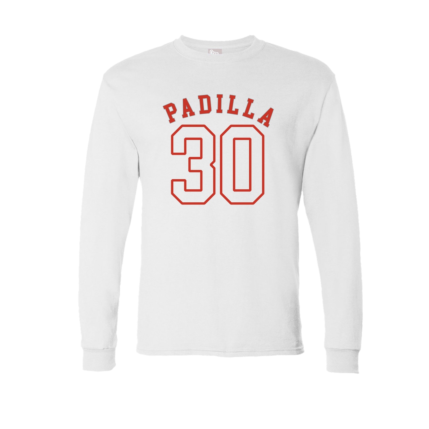 Long Sleeve Tee — Shirsey Arch in White