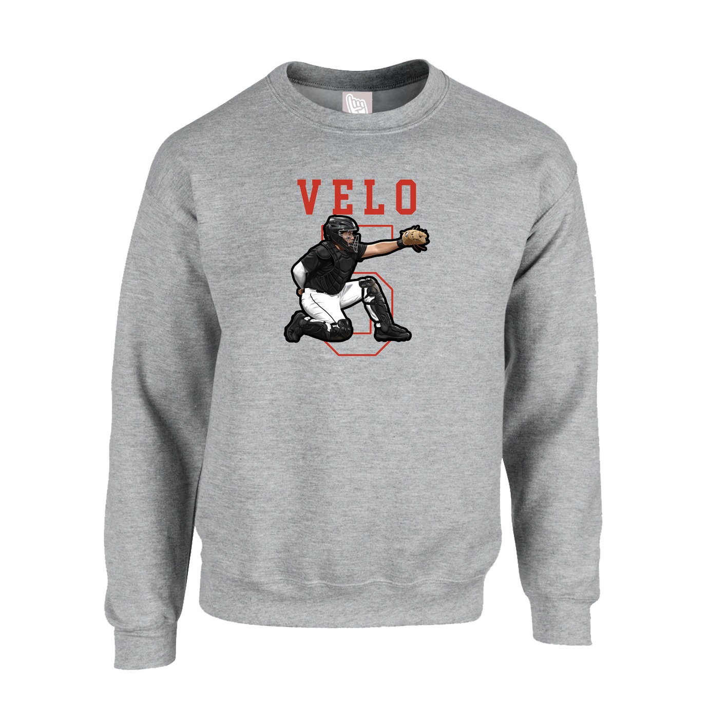 Fleece Crew — Shirsey in Grey
