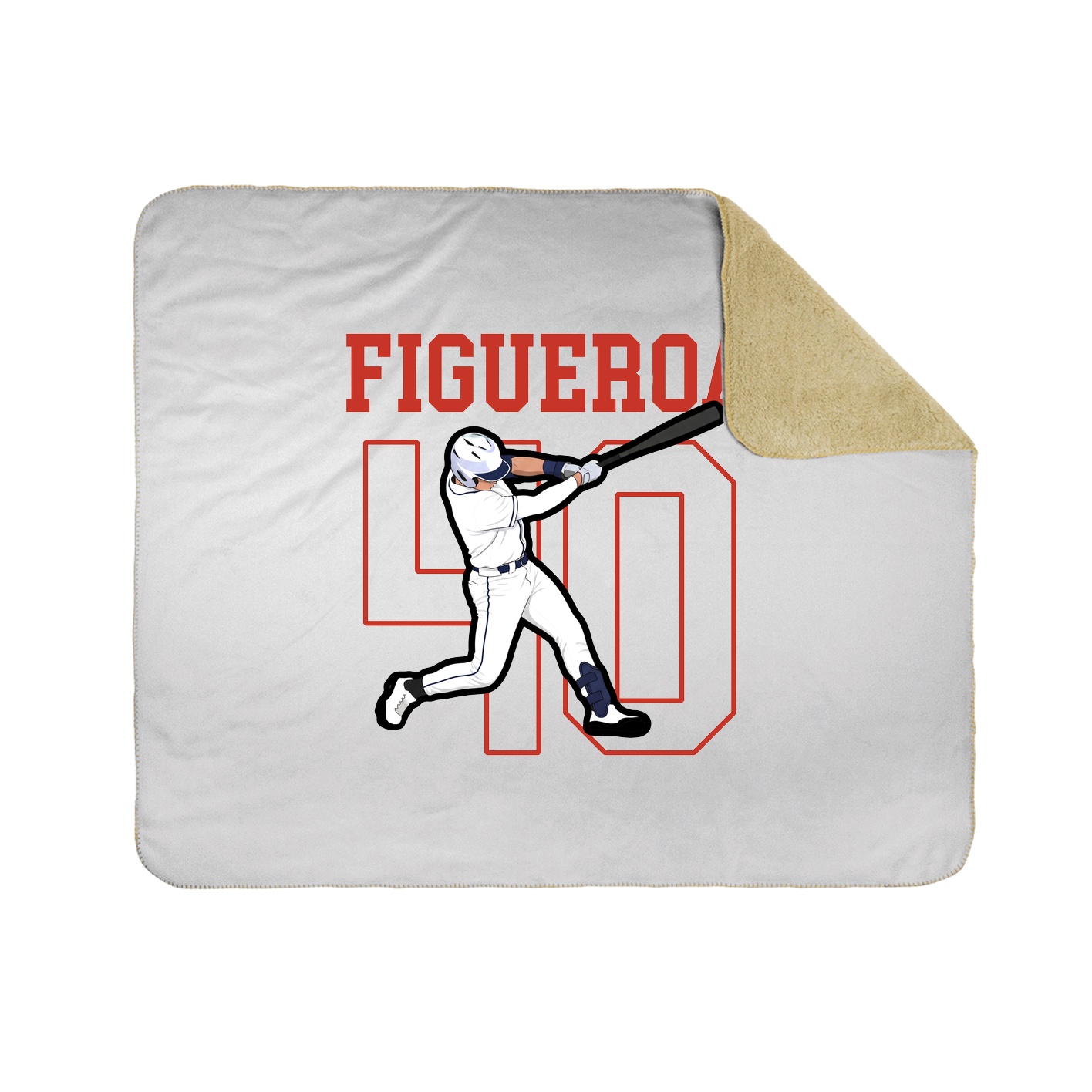 50x60 Sherpa Lined Throw Blanket