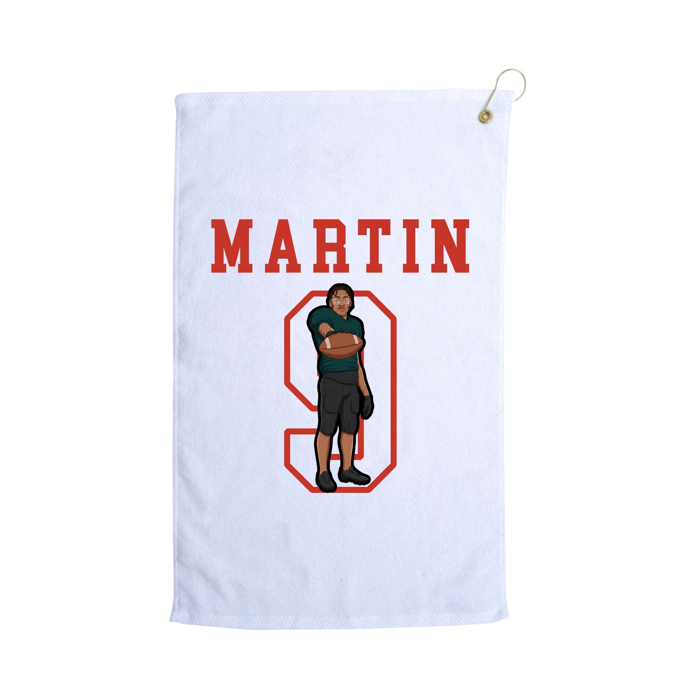 Golf Towel — Shirsey in White