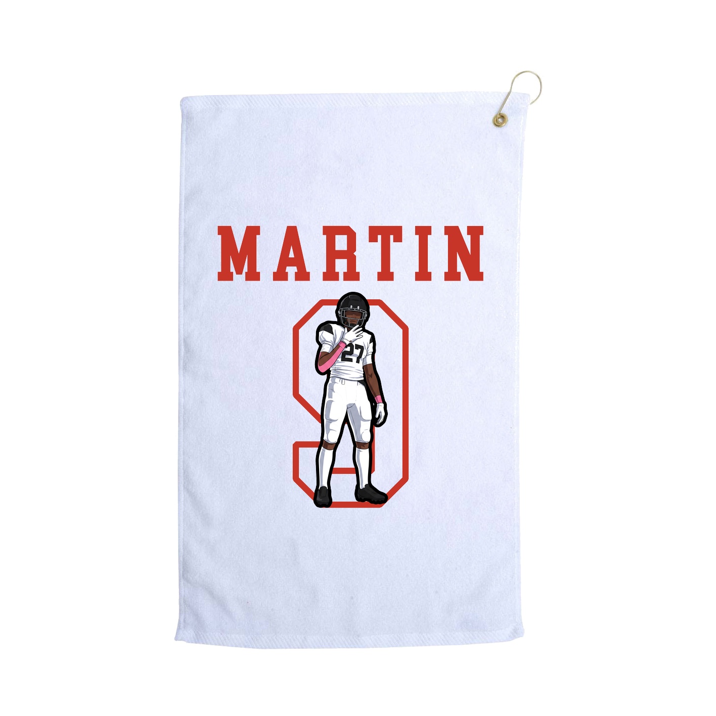 Golf Towel — Shirsey in White
