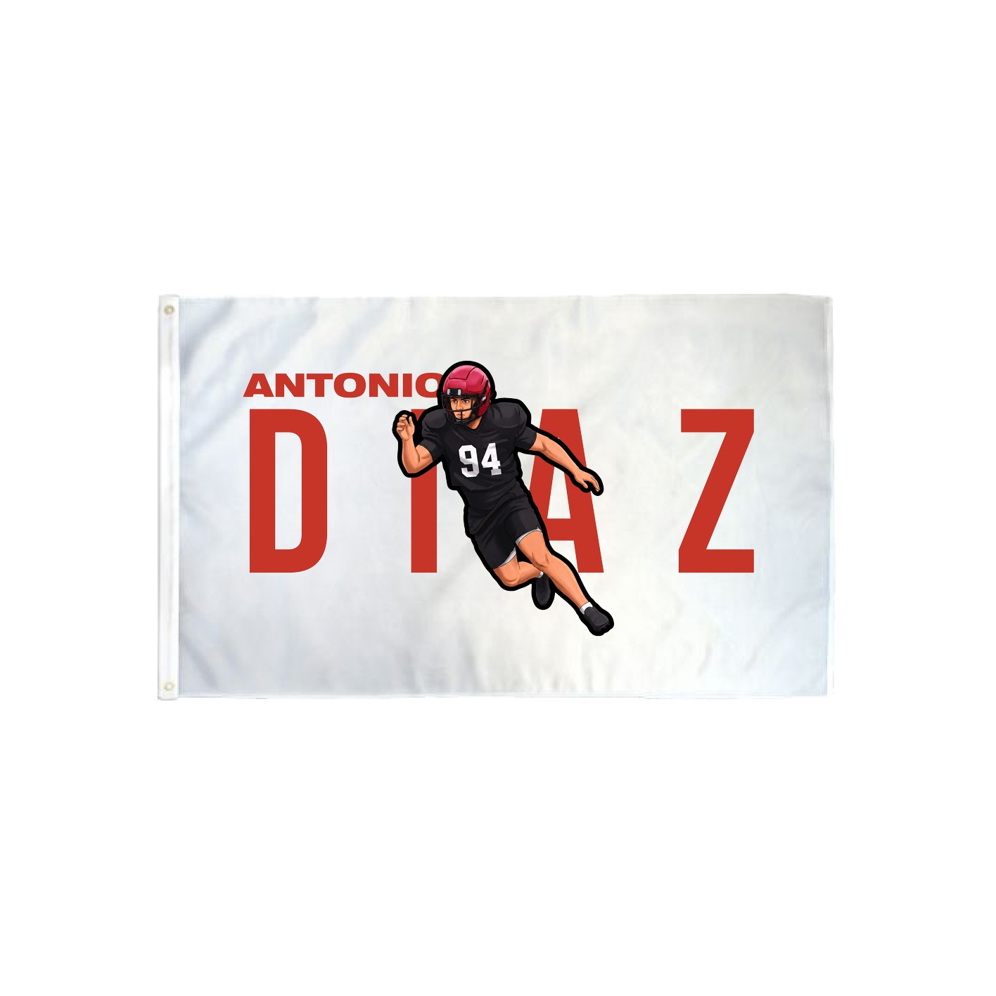 3x5 Flag — Player Name in Classic