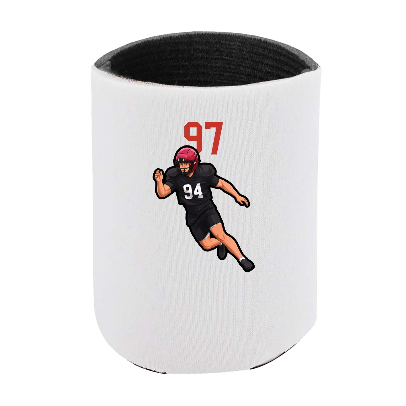 Can Holder — Number Top in White