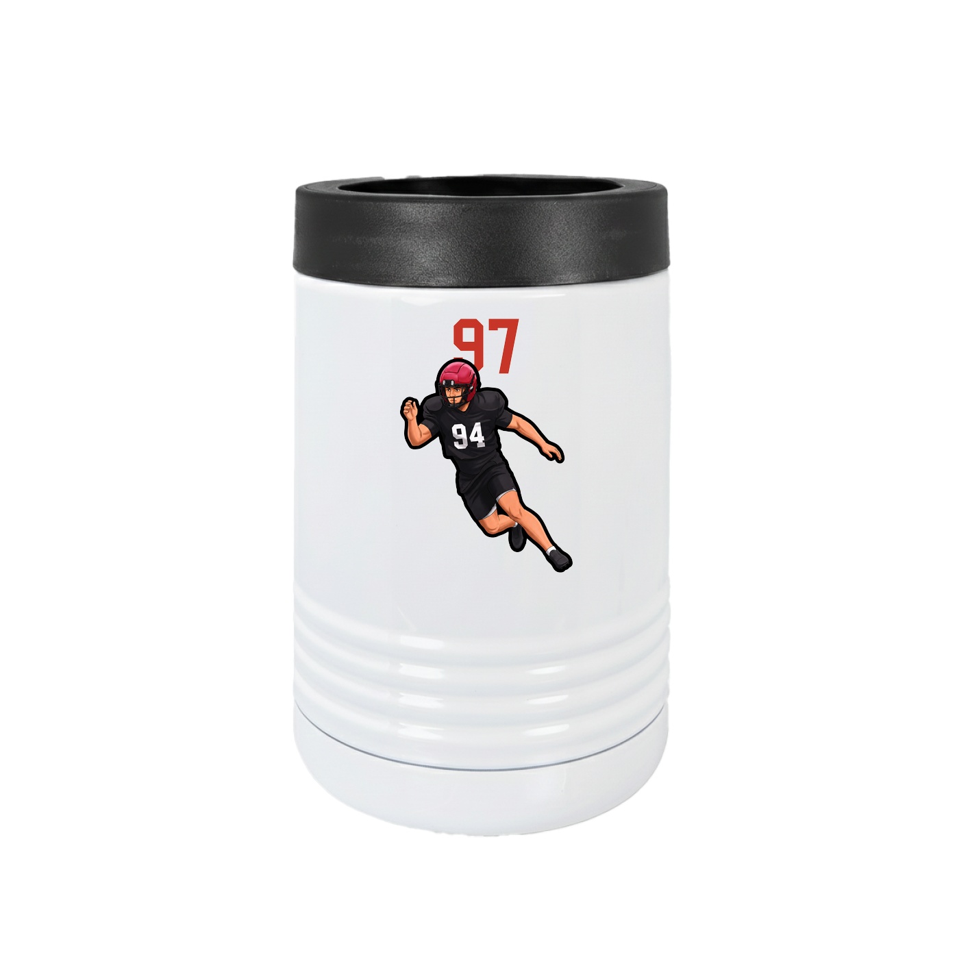 Beverage Holder — Number Top in White