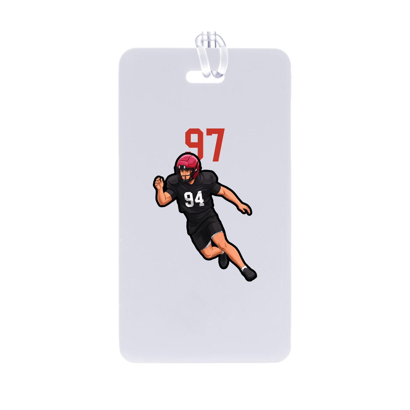 Bag Tag — Number Top in Classic