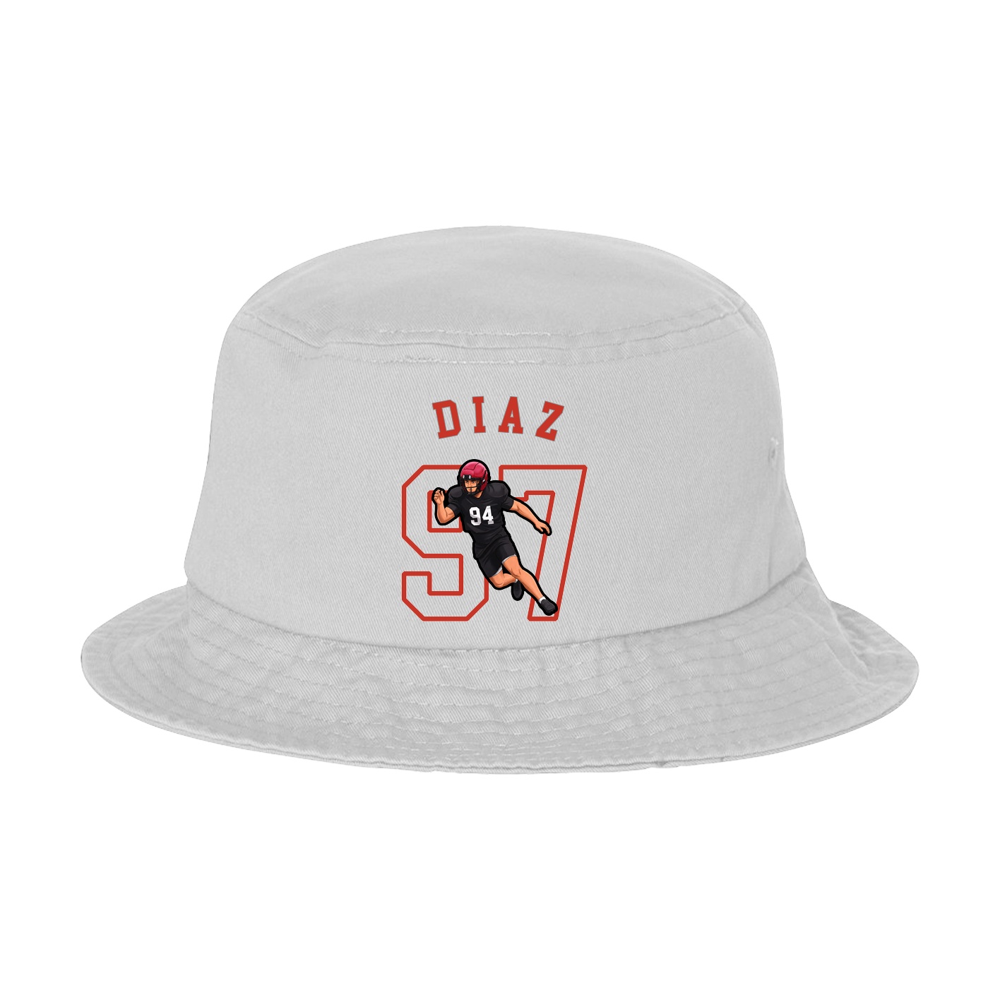 Bucket Cap — Shirsey Arch in White