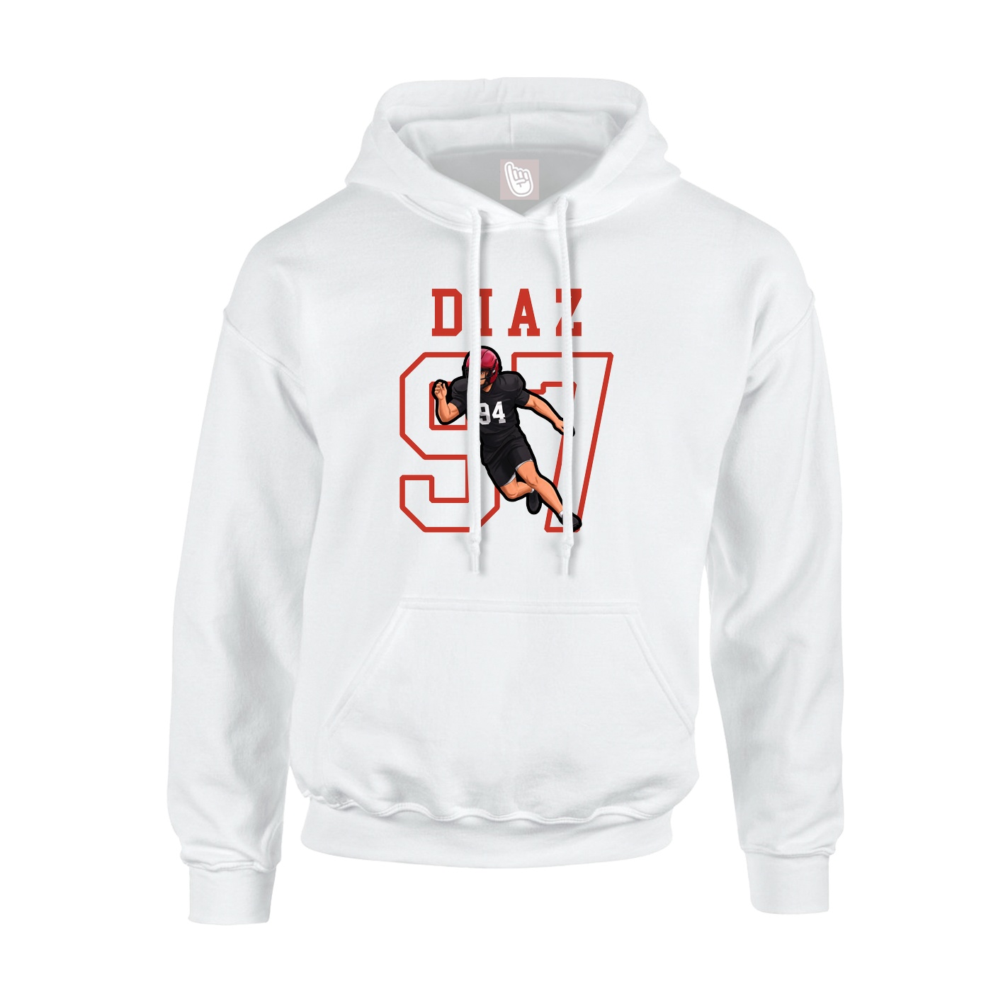 Youth Hoodie — Shirsey in White