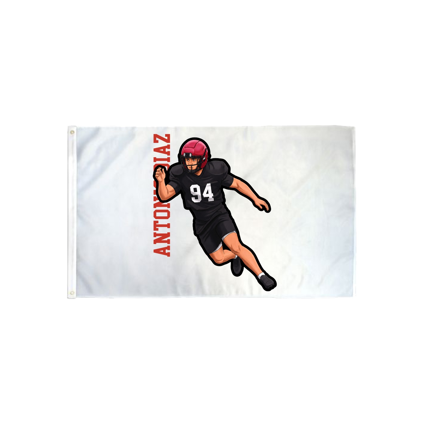 3x5 Flag — Name Vertical in Classic