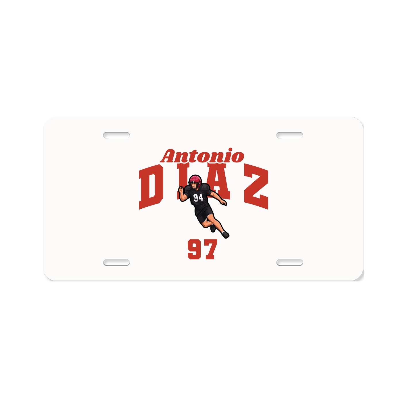 License Plate — Signature Arch in Classic