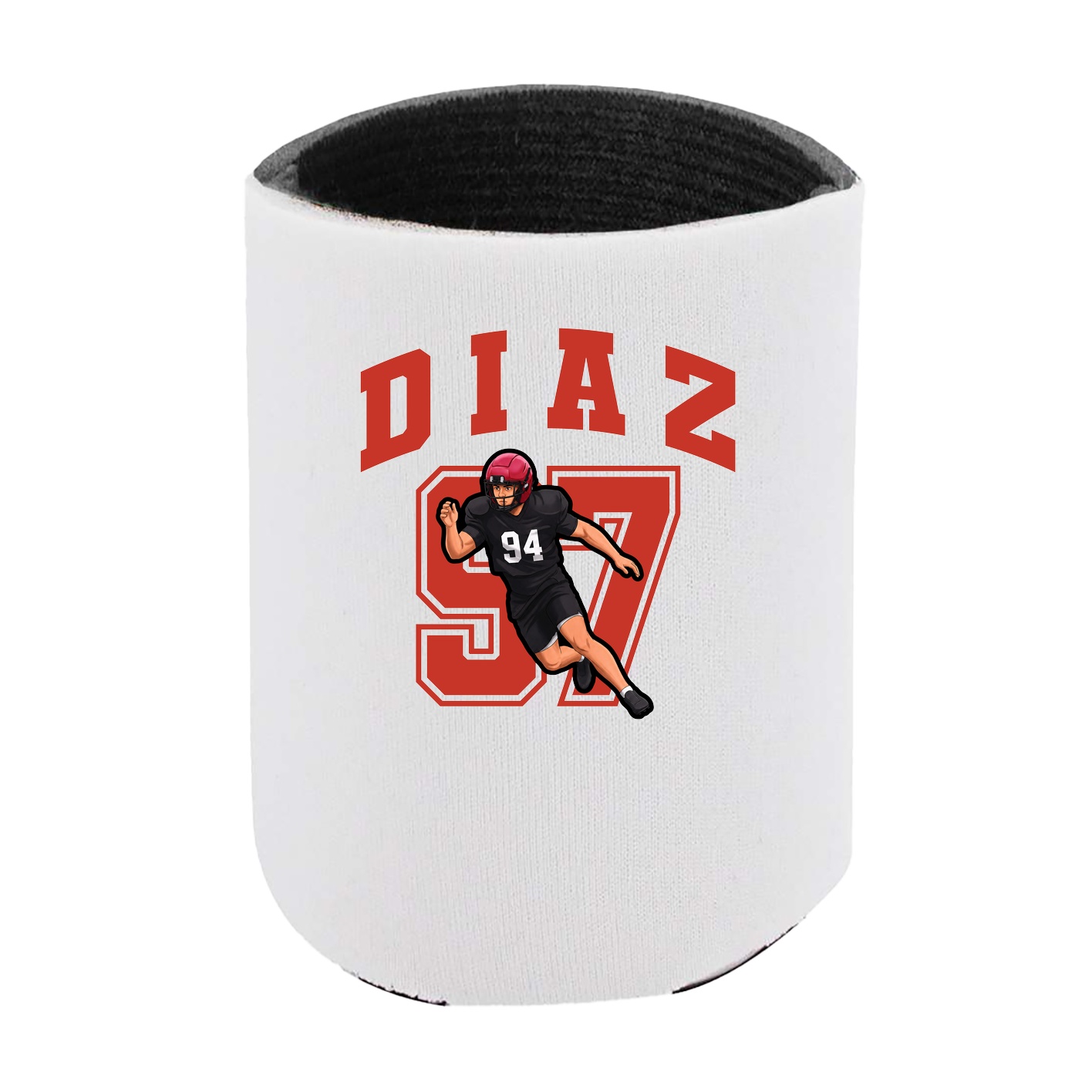 Can Holder — Number in White