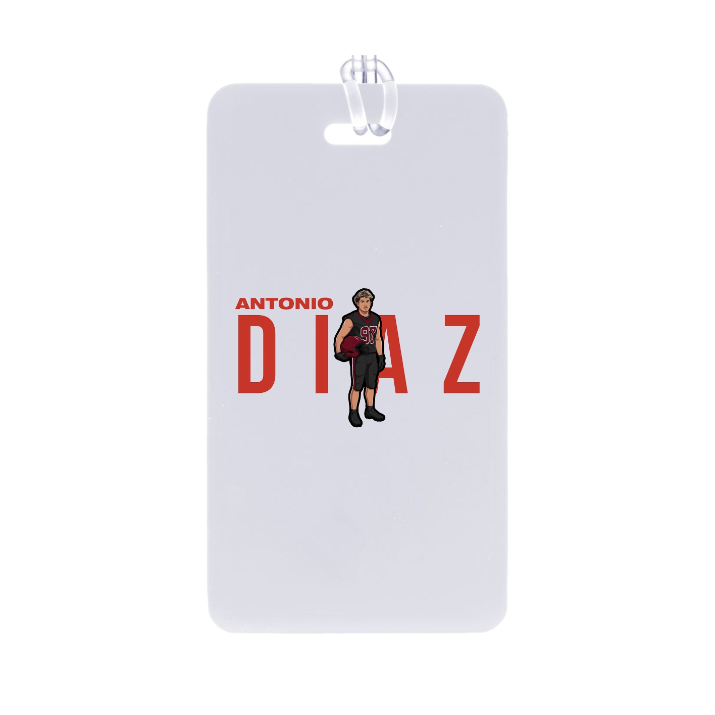 Bag Tag — Player Name in Classic