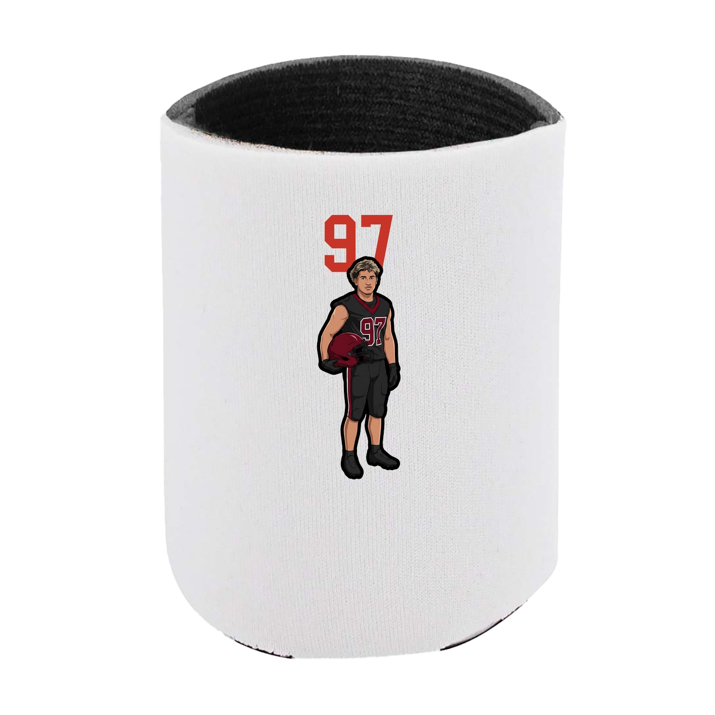 Can Holder — Number Top in White