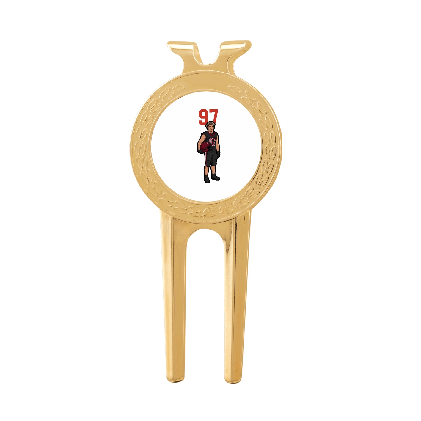 Divot Tool with Ball Marker — Number Top in Classic