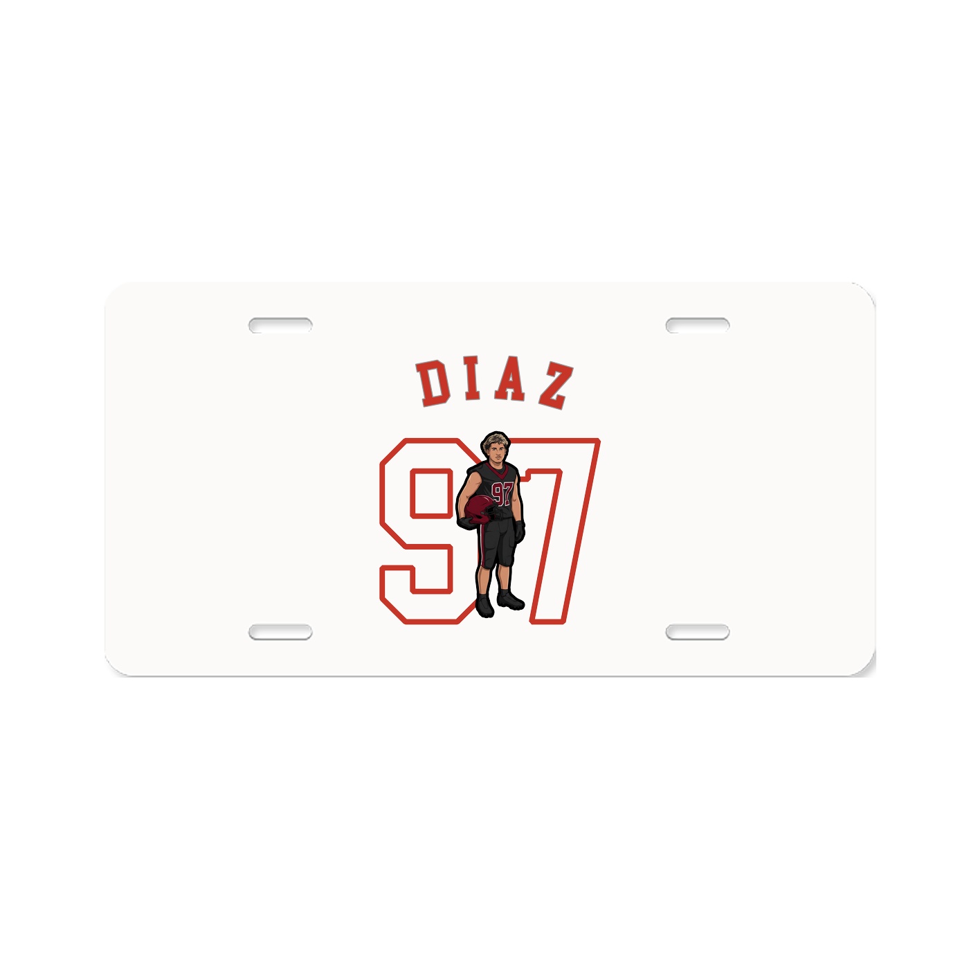 License Plate — Shirsey Arch in Classic
