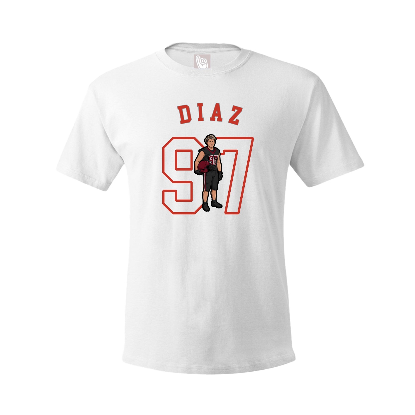 Youth Tee — Shirsey Arch in White