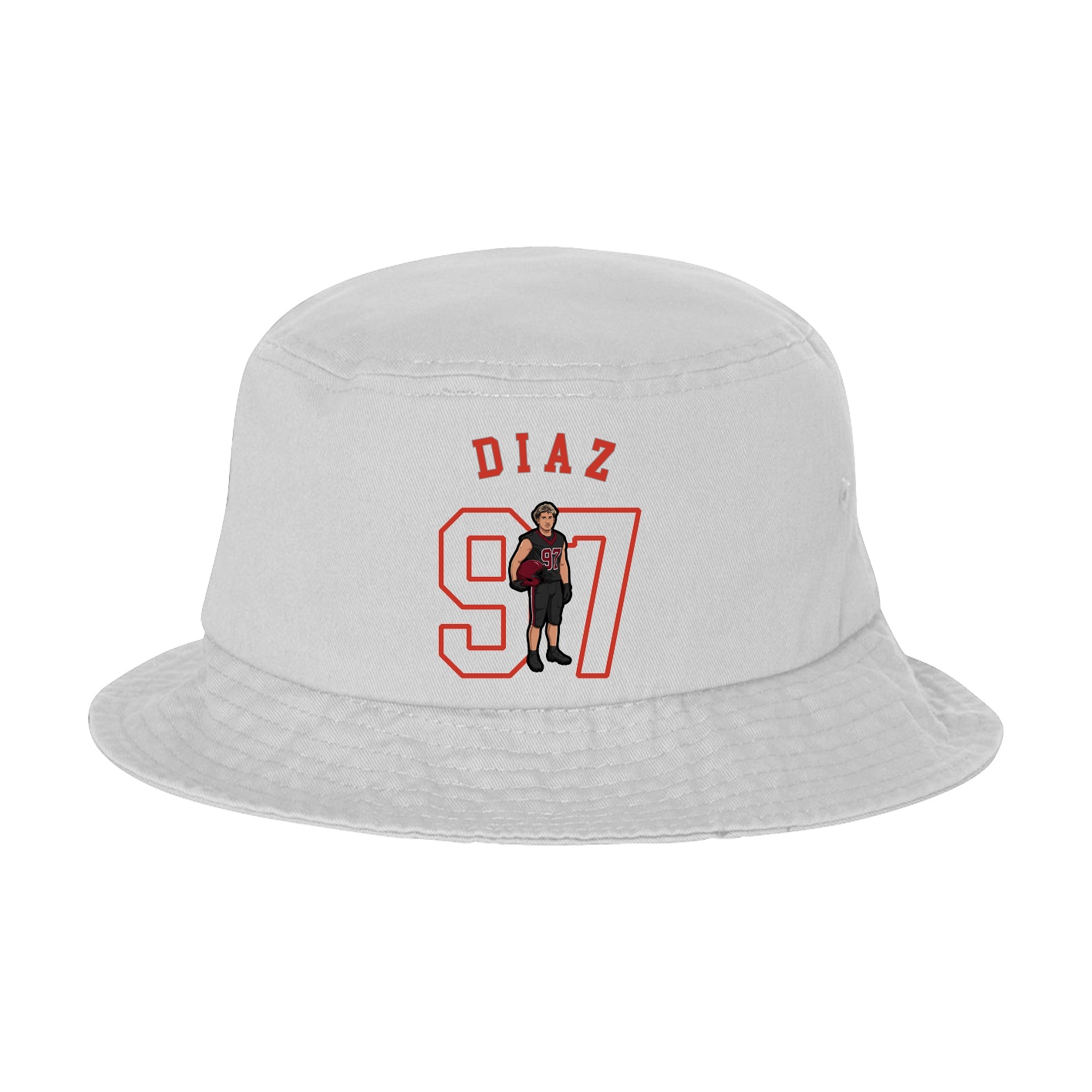 Bucket Cap — Shirsey Arch in White
