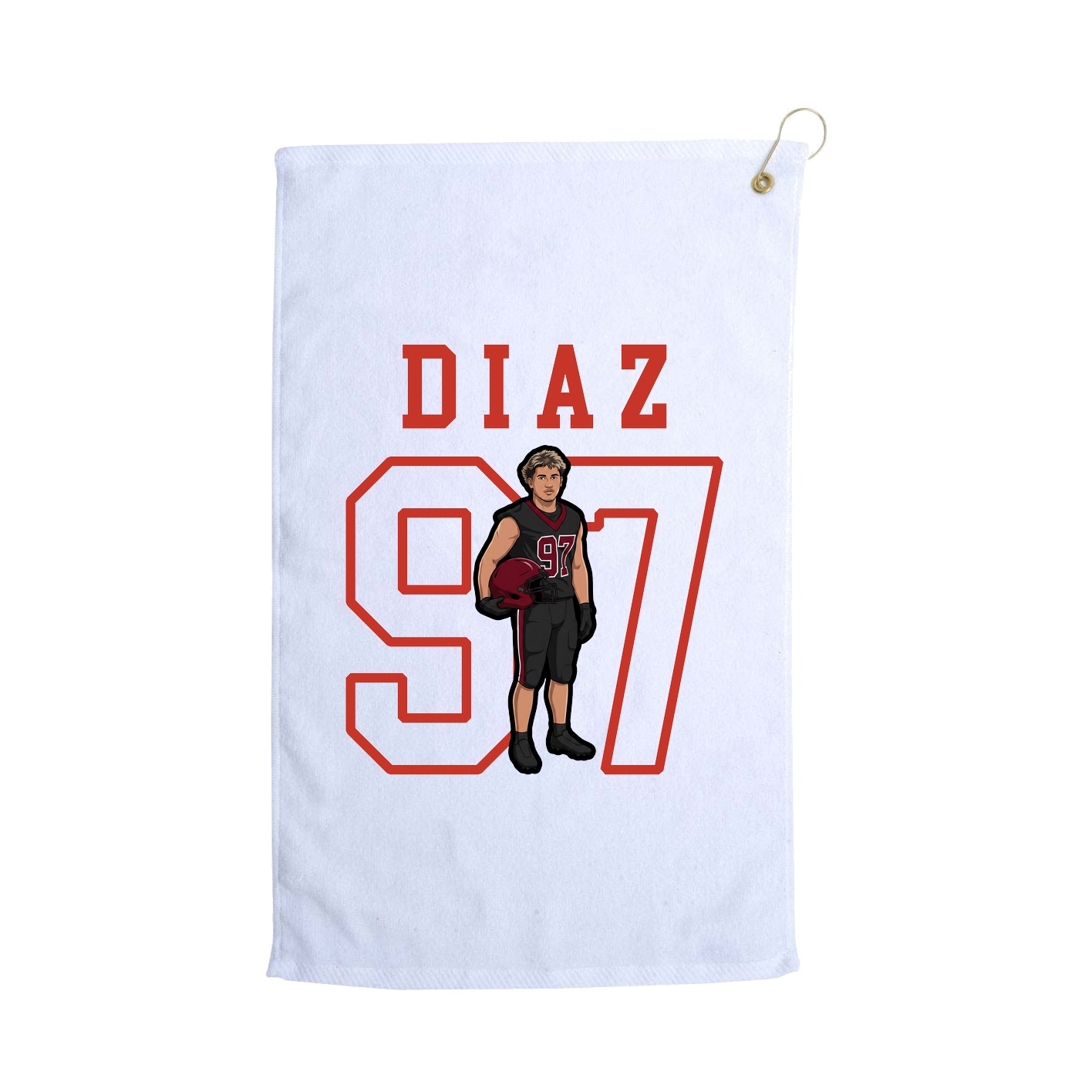 Golf Towel — Shirsey in White