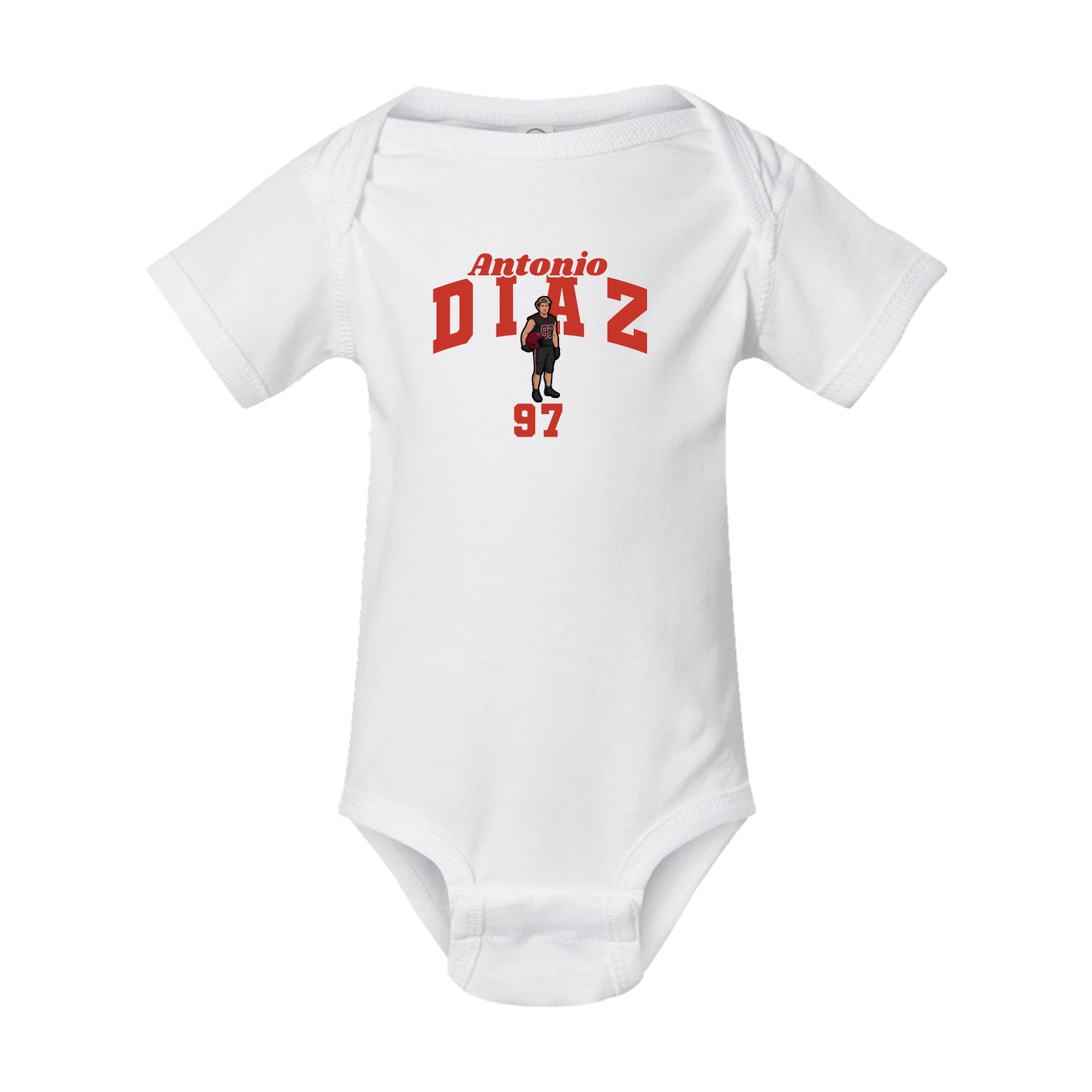 Baby Onesie — Signature Arch in White