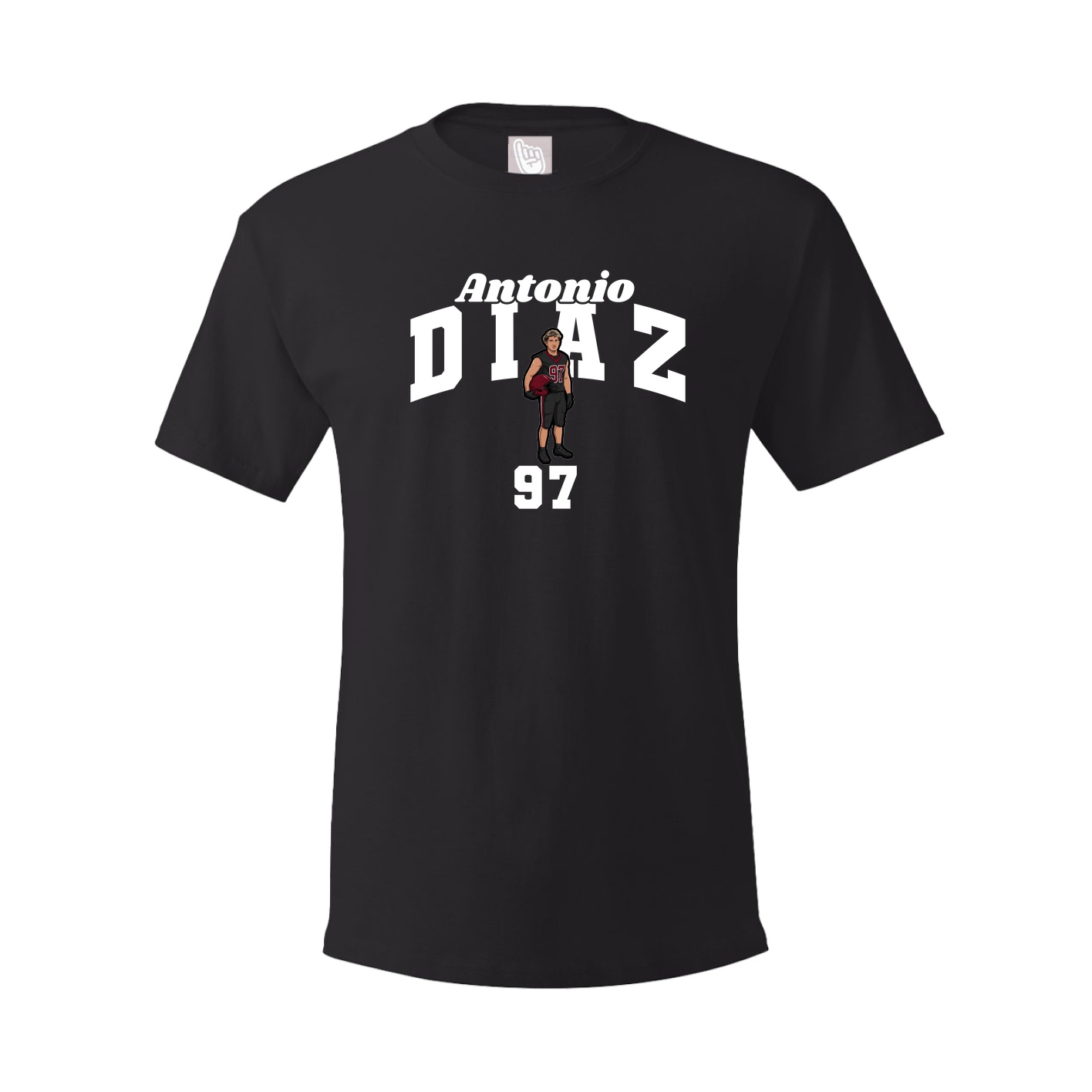 Youth Tee — Signature Arch in Black