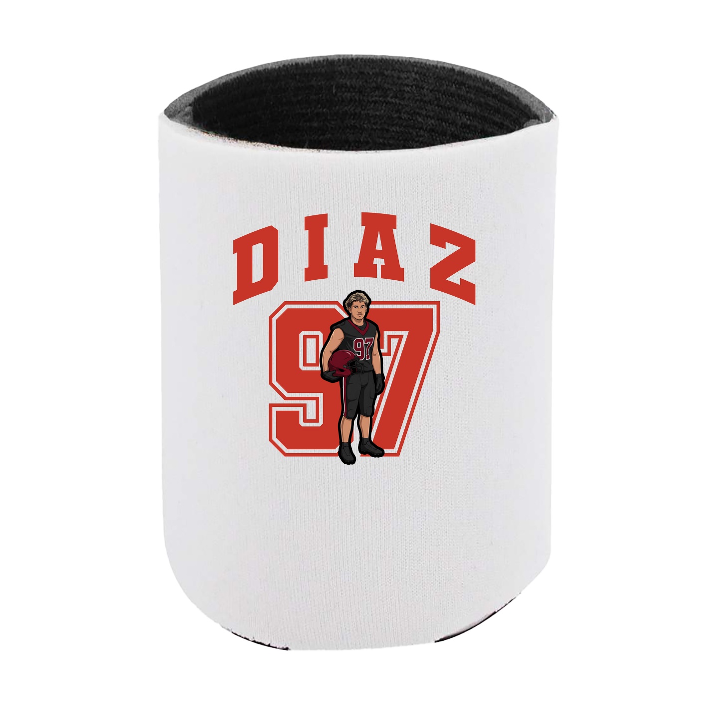 Can Holder — Number in White